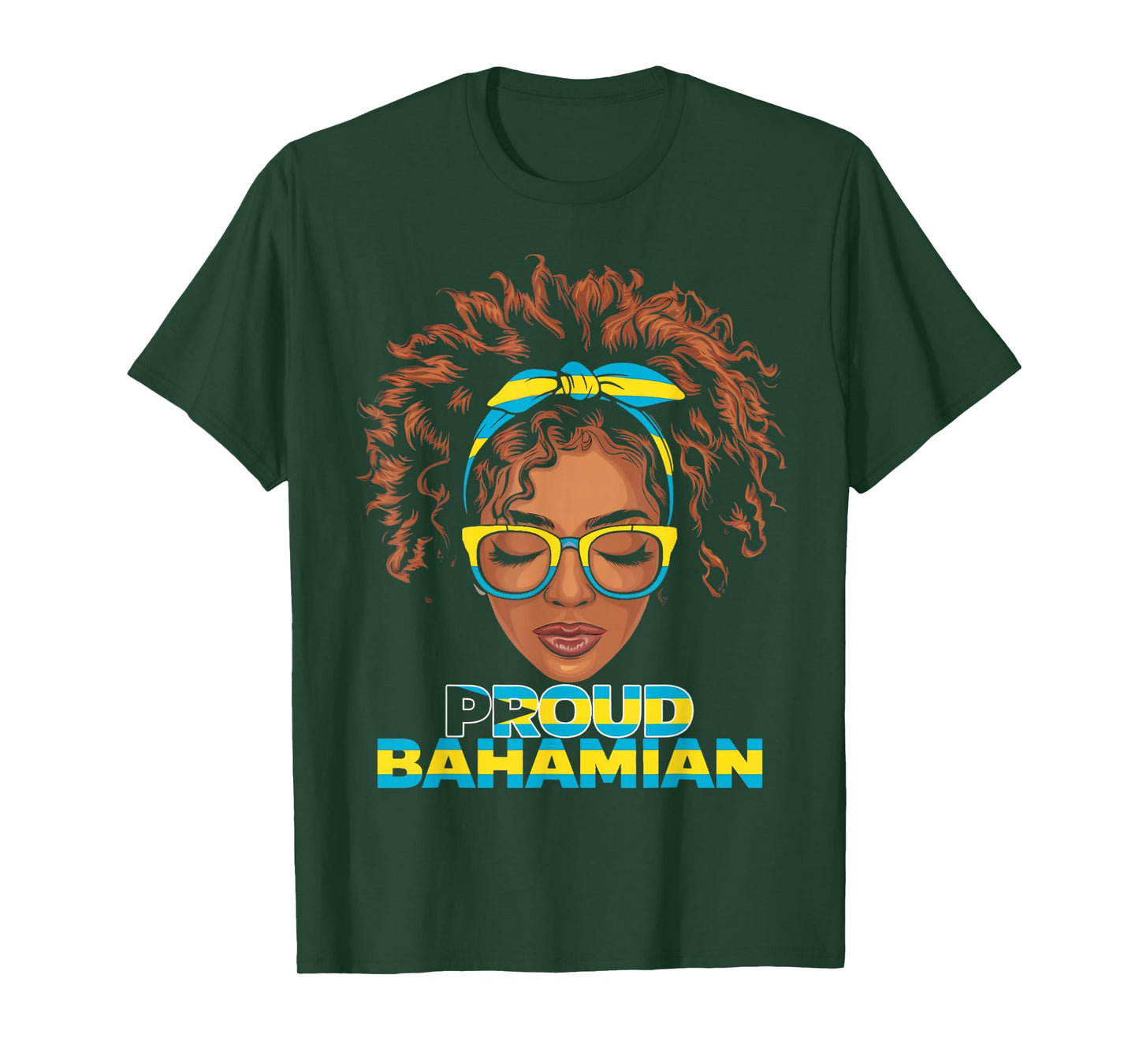 Bahamas Vacation Proud Bahamian Girl Pride Women Bahamas T-Shirt