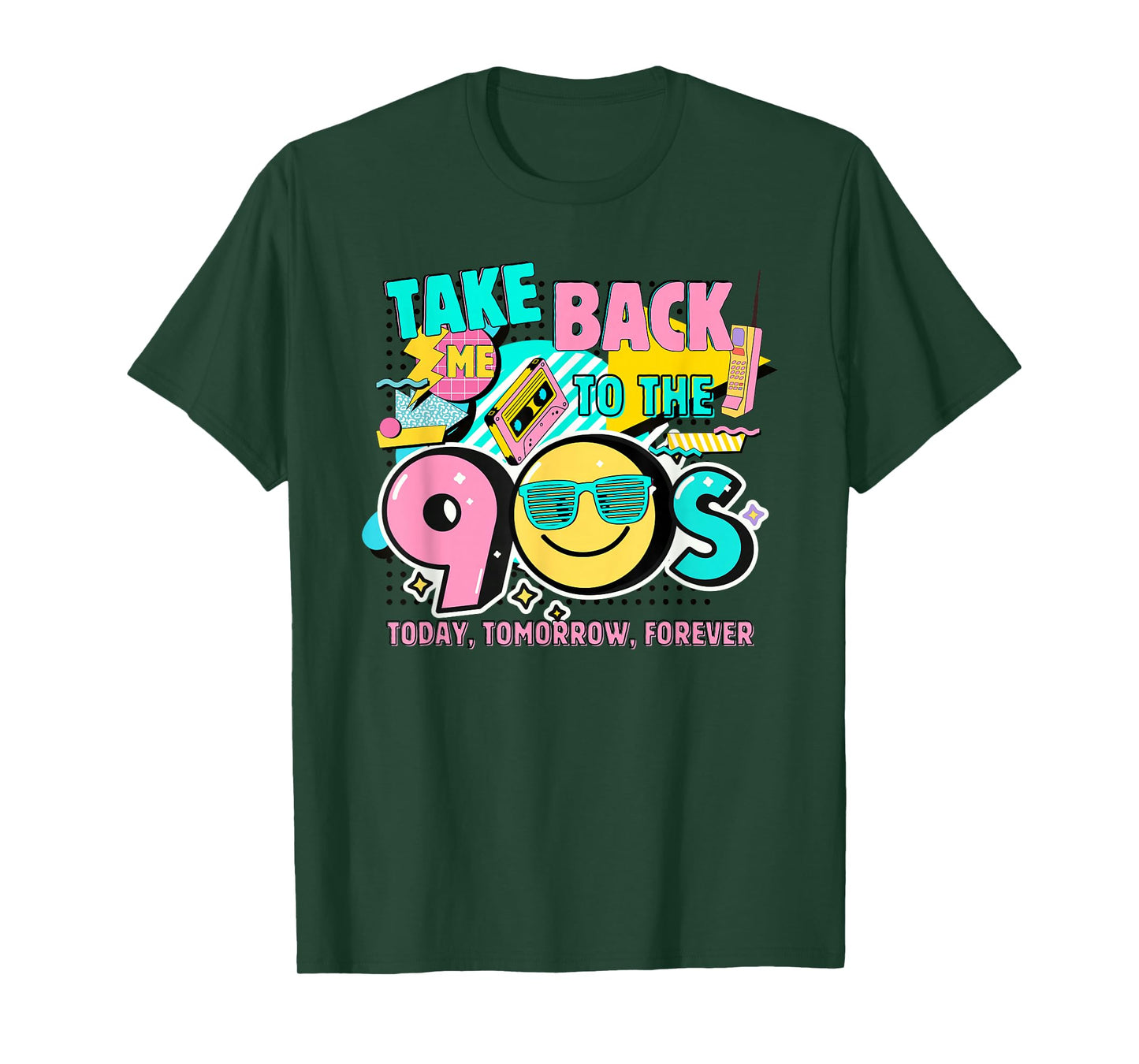 Takes Me Back to the 90s Retro Vintage Halloween Costume 90s T-Shirt