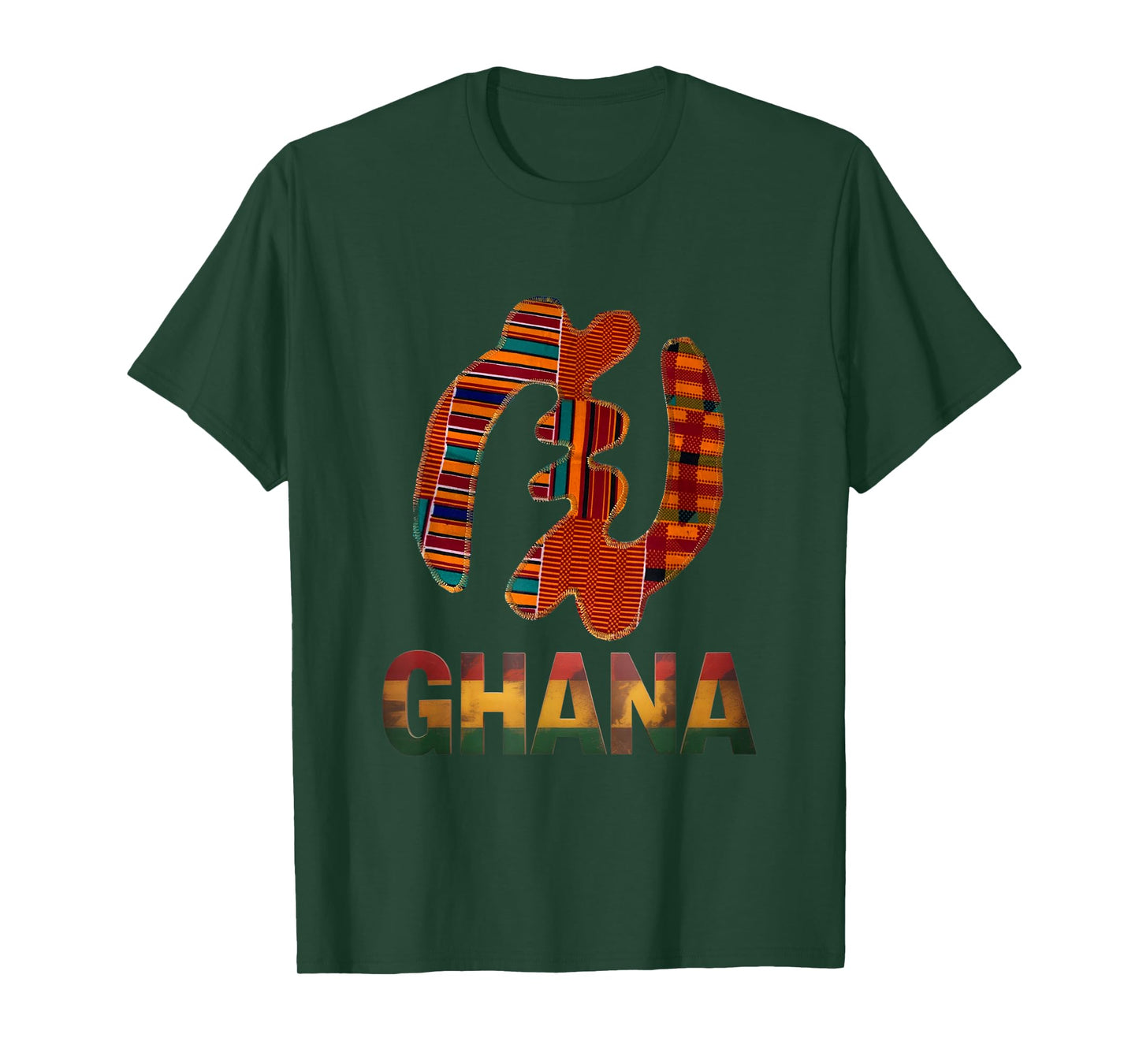 Gye Nyame - African Kente Cloth Symbol Ghana T-Shirt