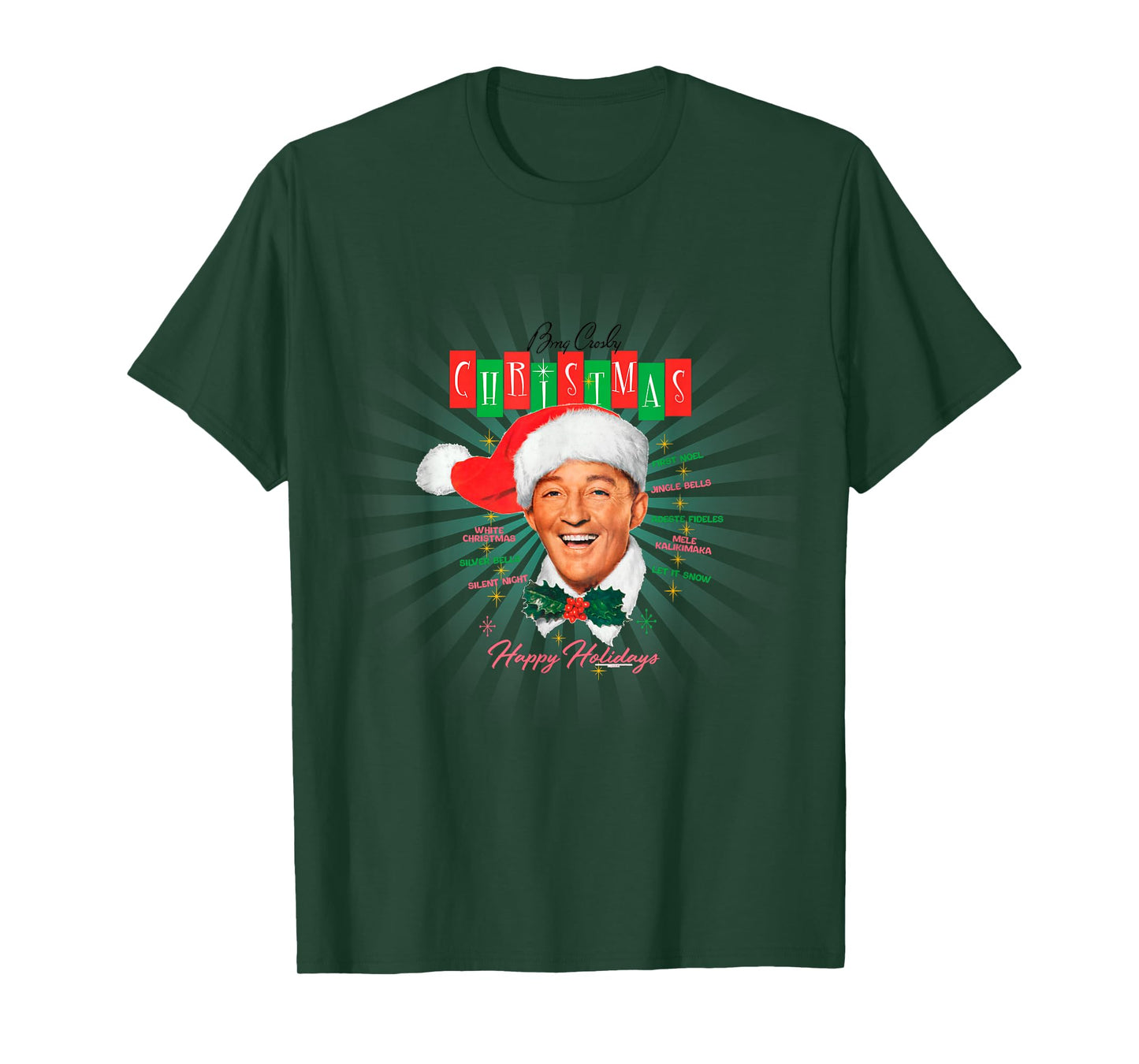 Official Bing Crosby Keep Calm Music T-Shirt