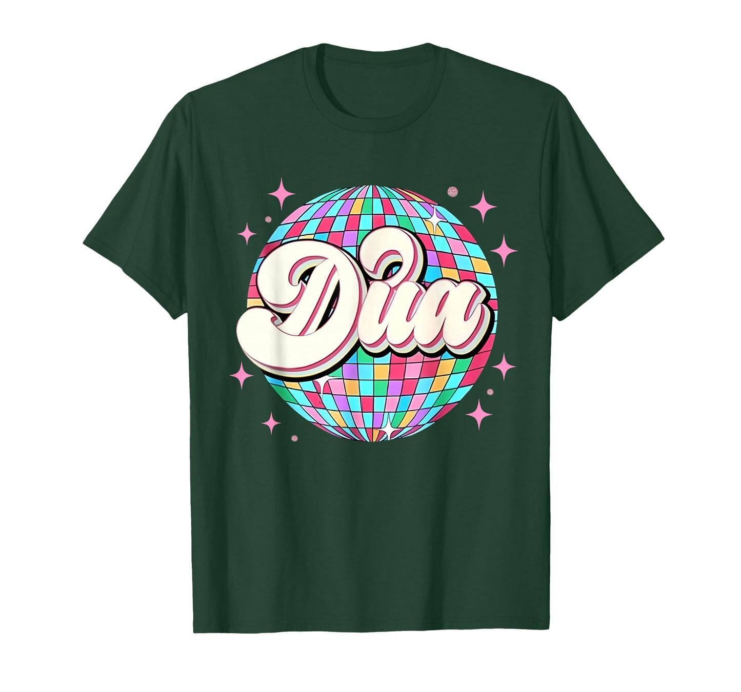 Groovy Girl Retro Dua First Name Personalized Tee 80, 90's T-Shirt