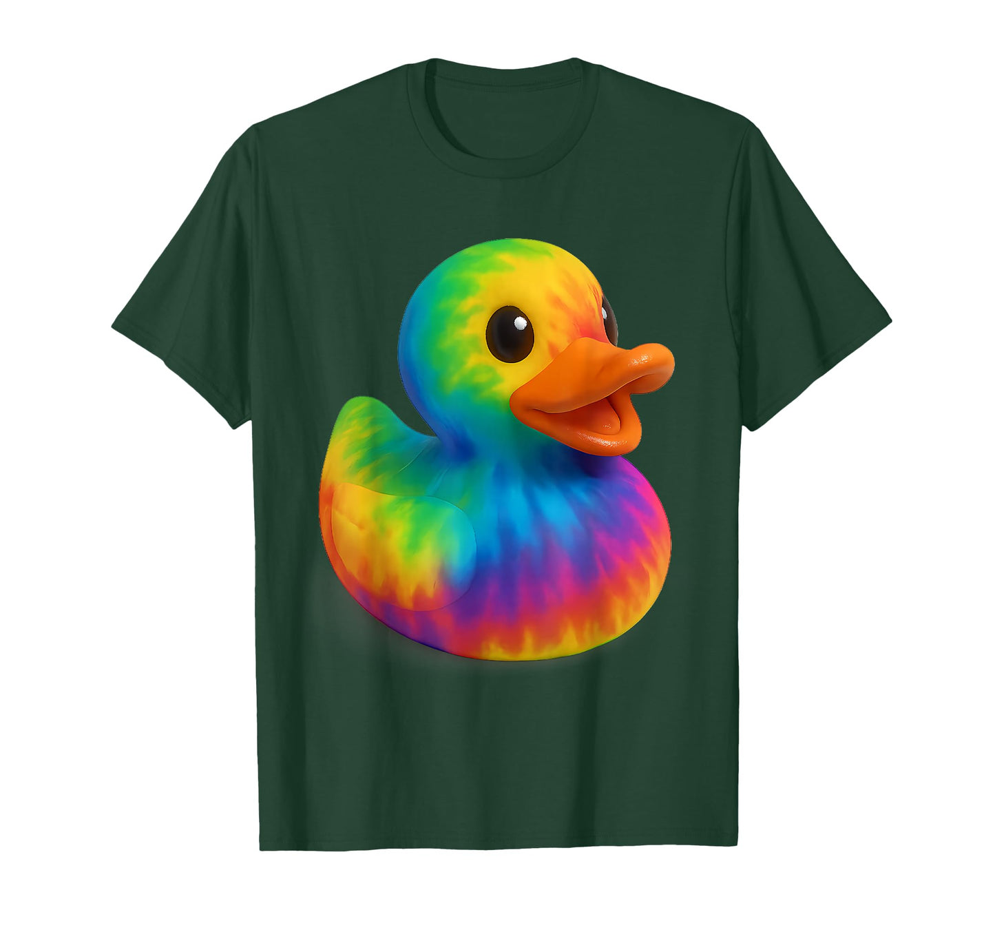 Tie Dye Rubber Duck Ducky Duckie Men Women Kids T-Shirt