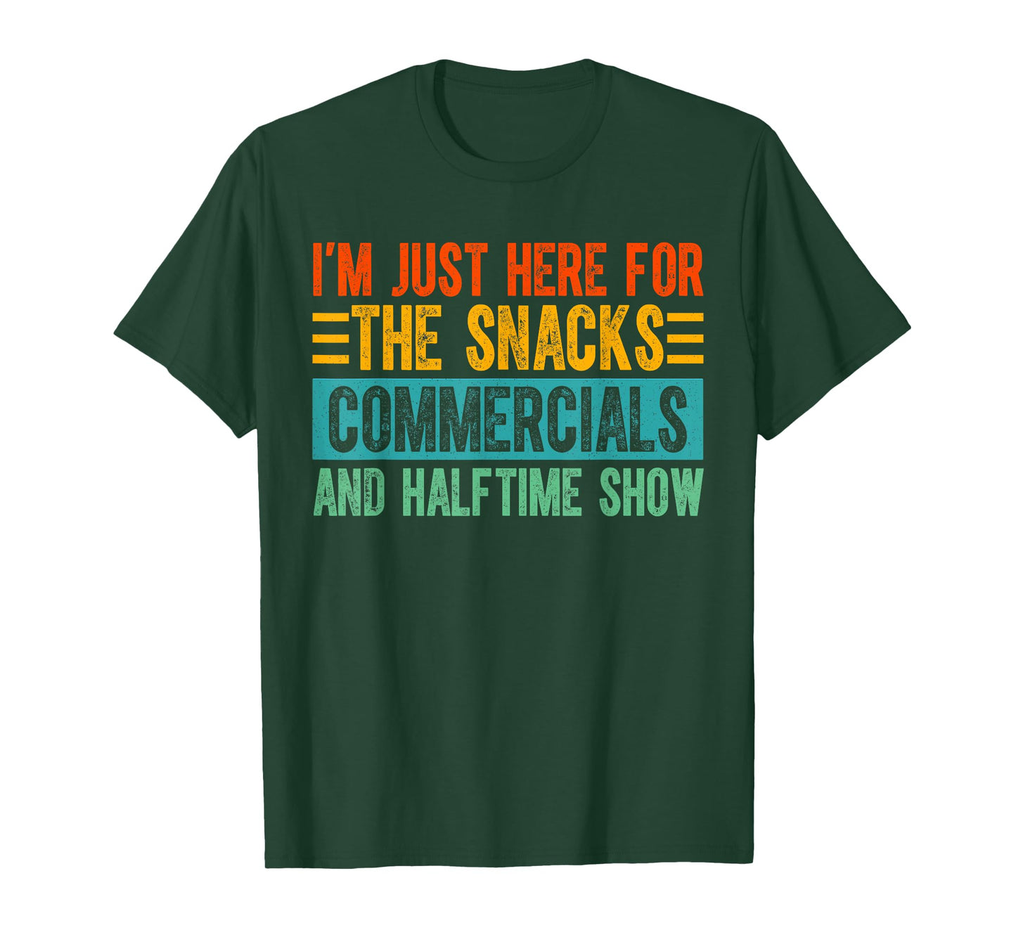 Just Here For The Snacks American Football Here for Snacks T-Shirt
