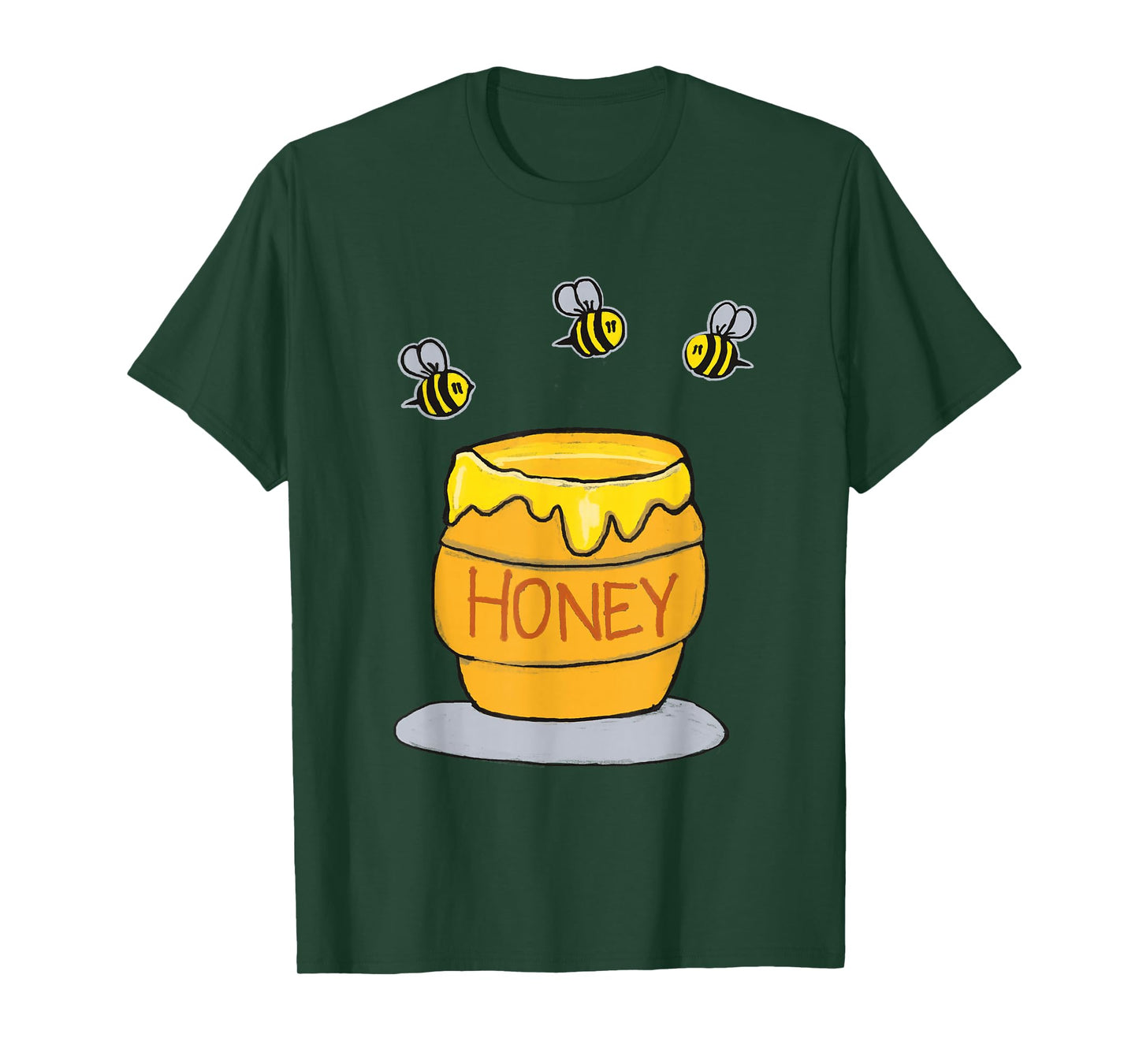 Jar of Honey Pot with Bees T-Shirt
