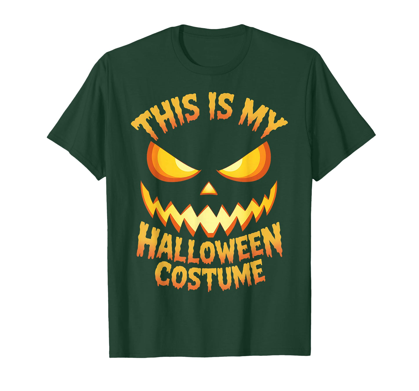 Funny This is My Halloween Costume Shirt Women Kids Men T-Shirt