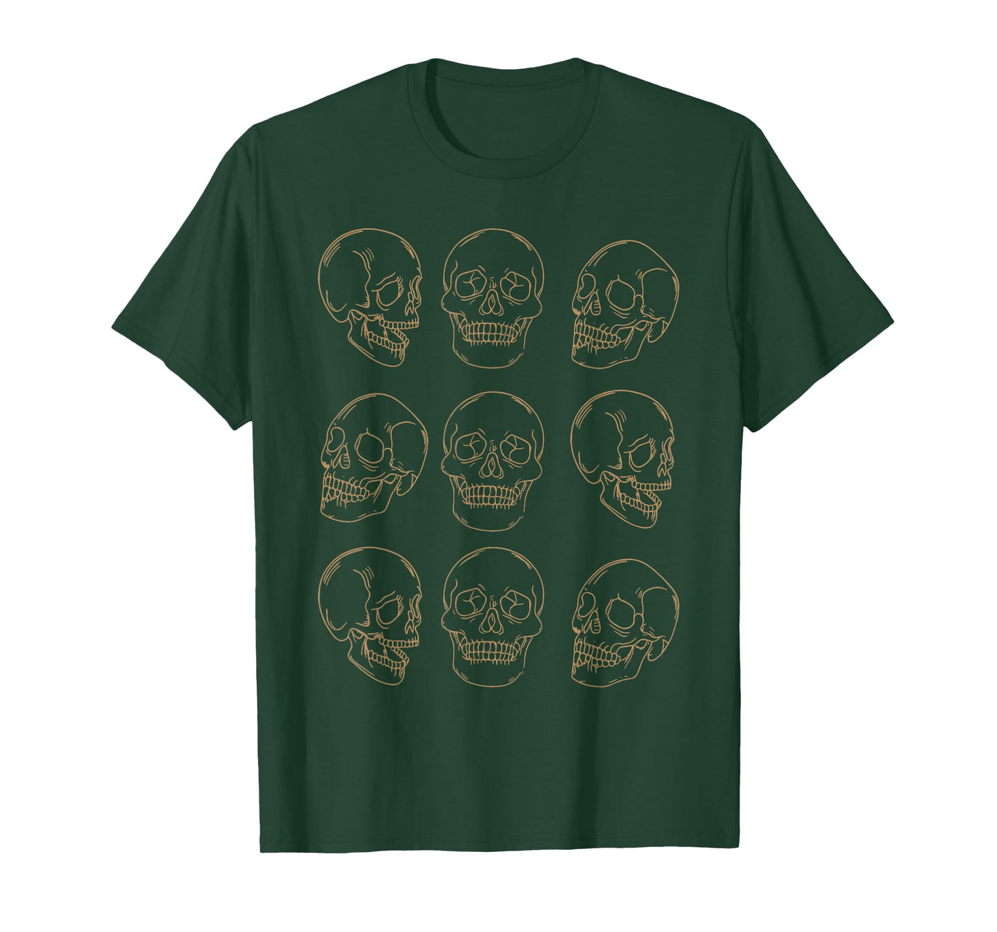 Retro Halloween Skeleton Sweater, Funny Skull Men Women Kids T-Shirt