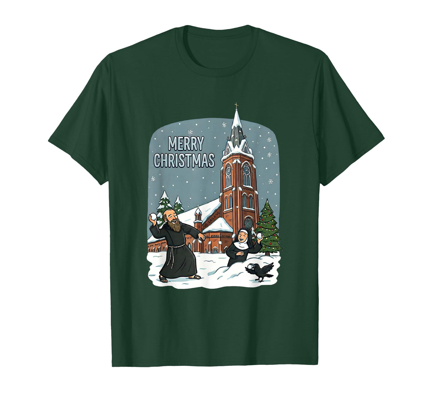 St. Benedict Christmas T-Shirt