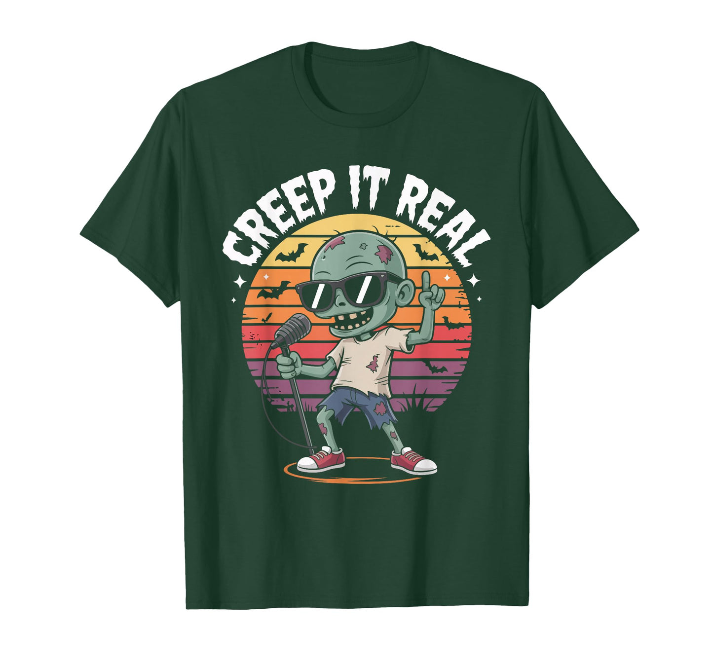 Creep It Real Halloween Costume Funny T-Shirt