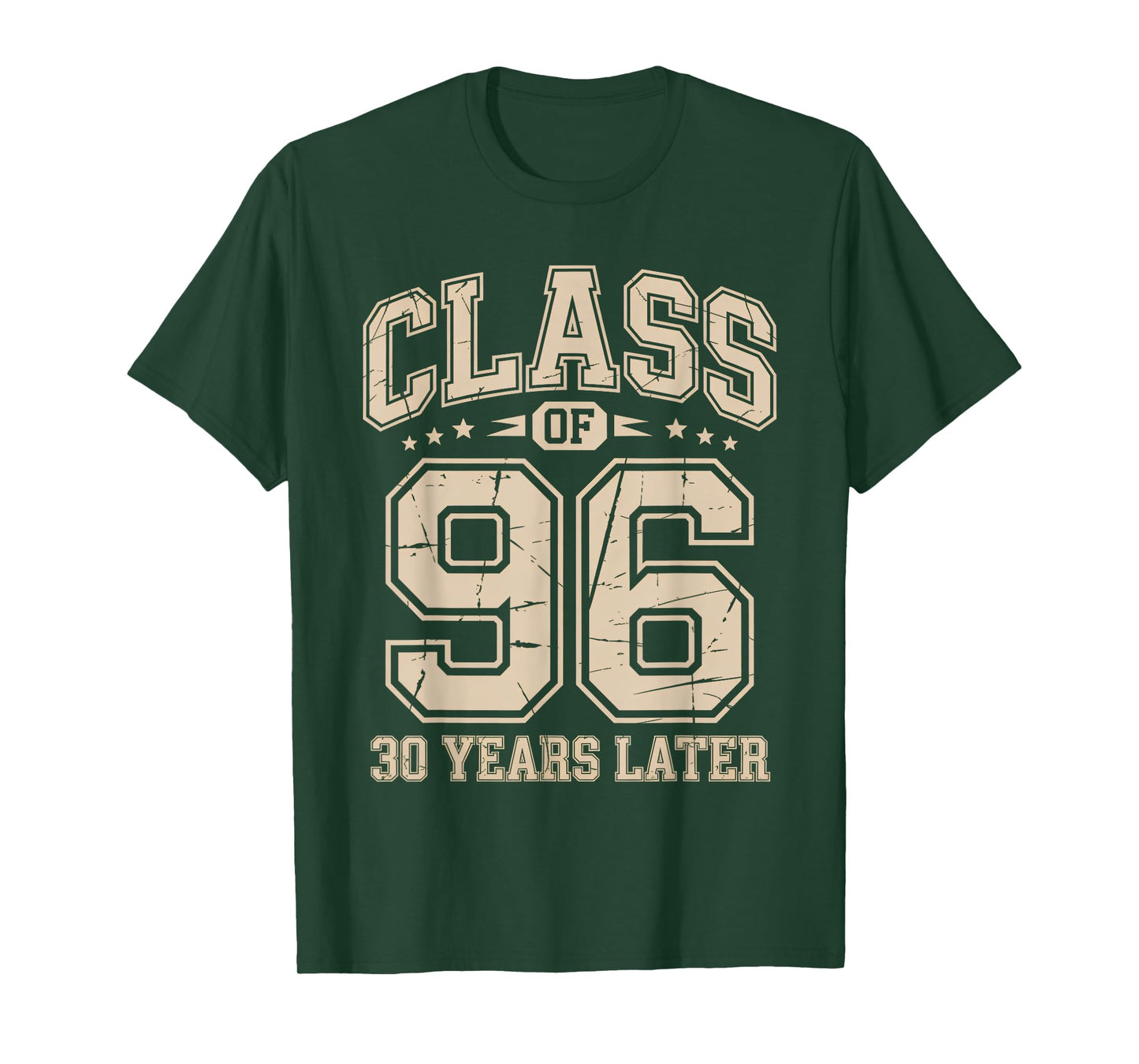 Class Of 96 30 Years Later Funny 30th High School Reunion T-Shirt