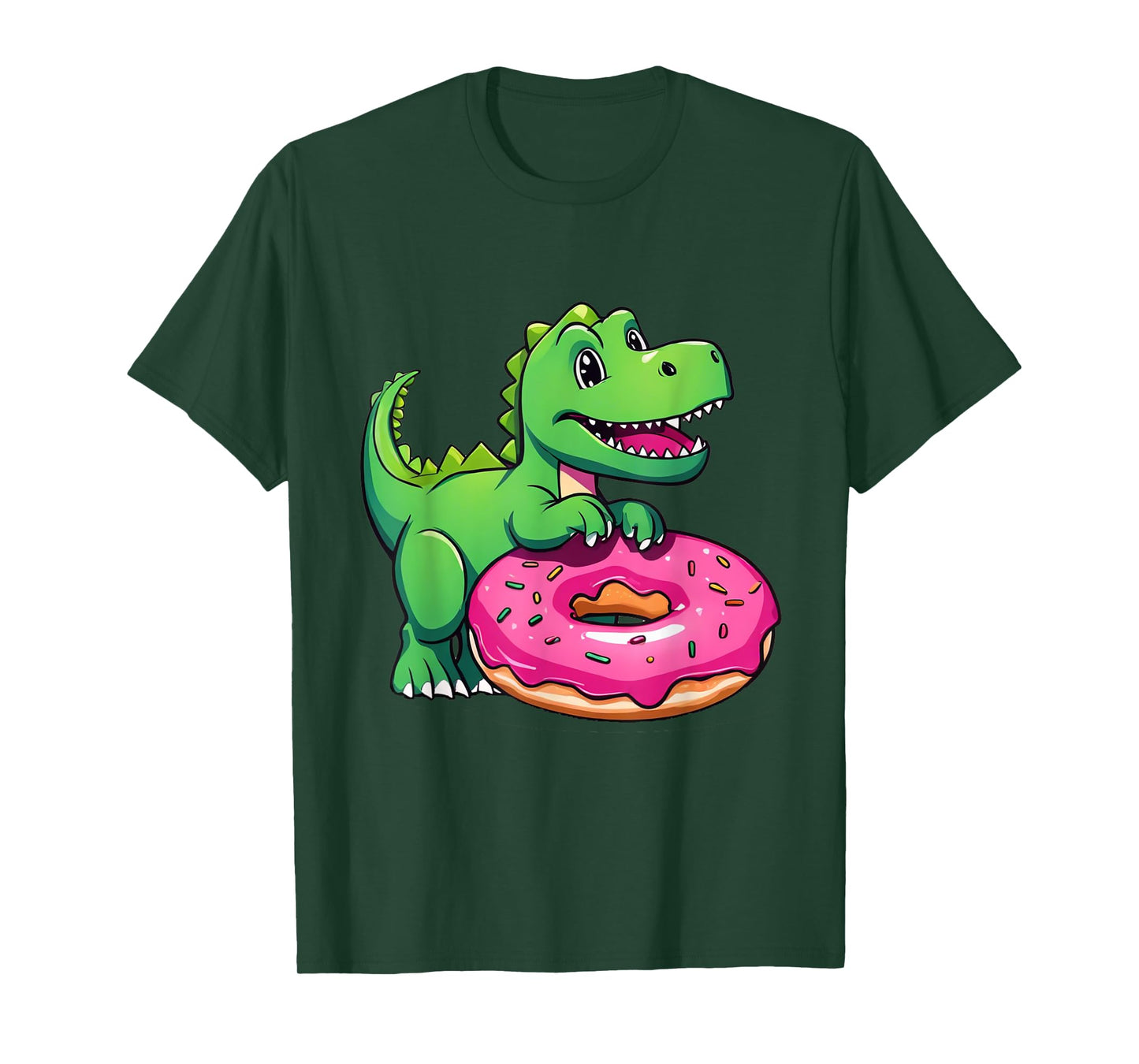 Donut T-Rex Dinosaur Sweet Dessert Delicious Baker T-Shirt