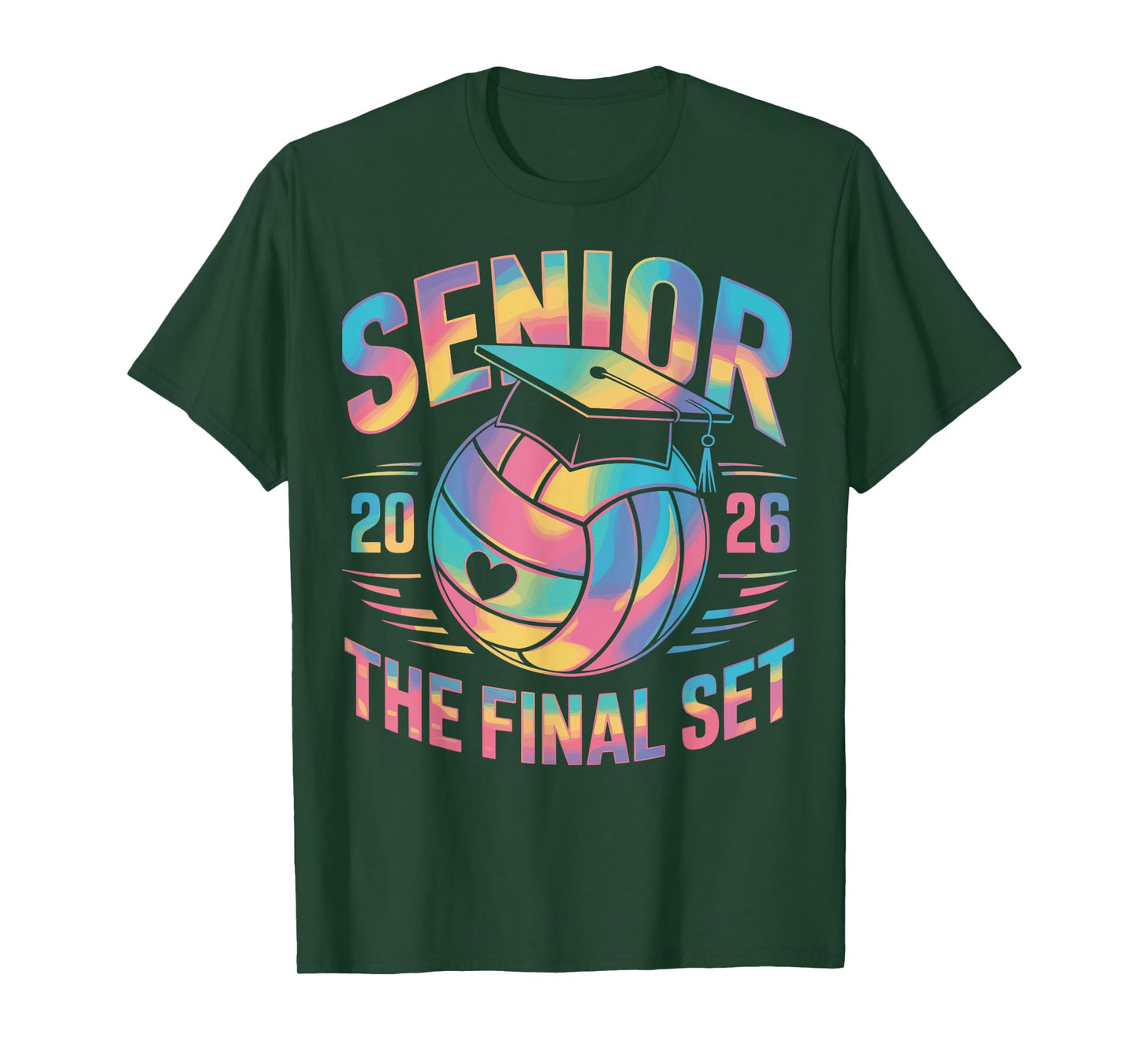Class of 2026 Senior Volleyball The Final Set T-Shirt