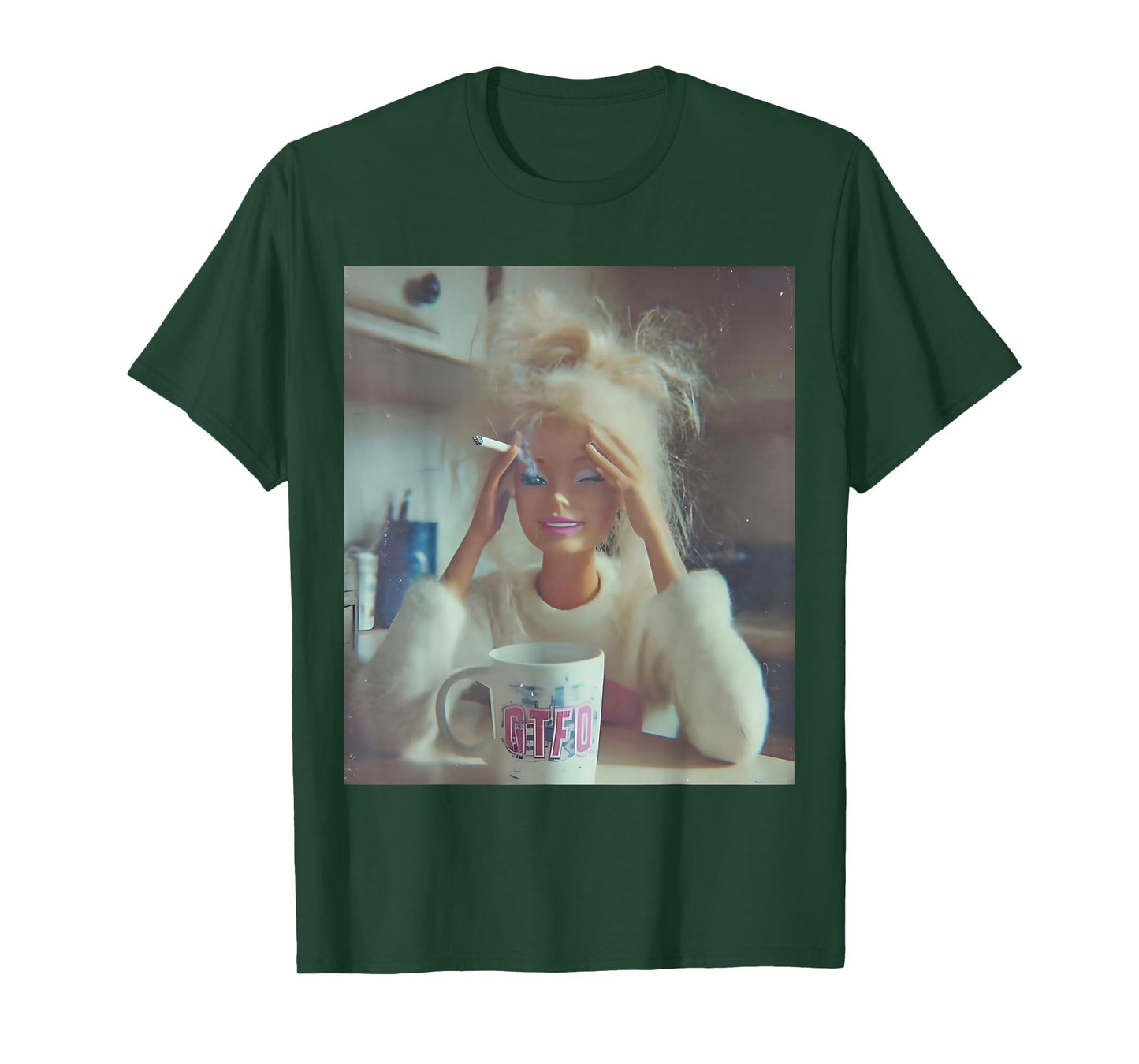Funny Disgusting Doll face Meme T-Shirt