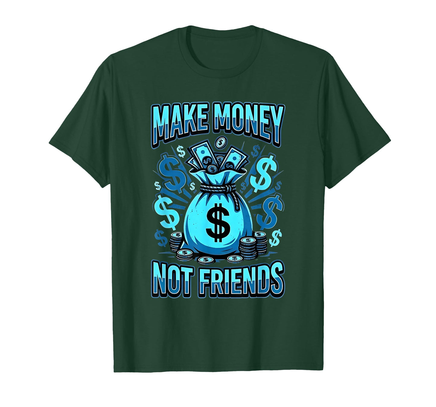 Gamma Blue Money for Men Women T-Shirt