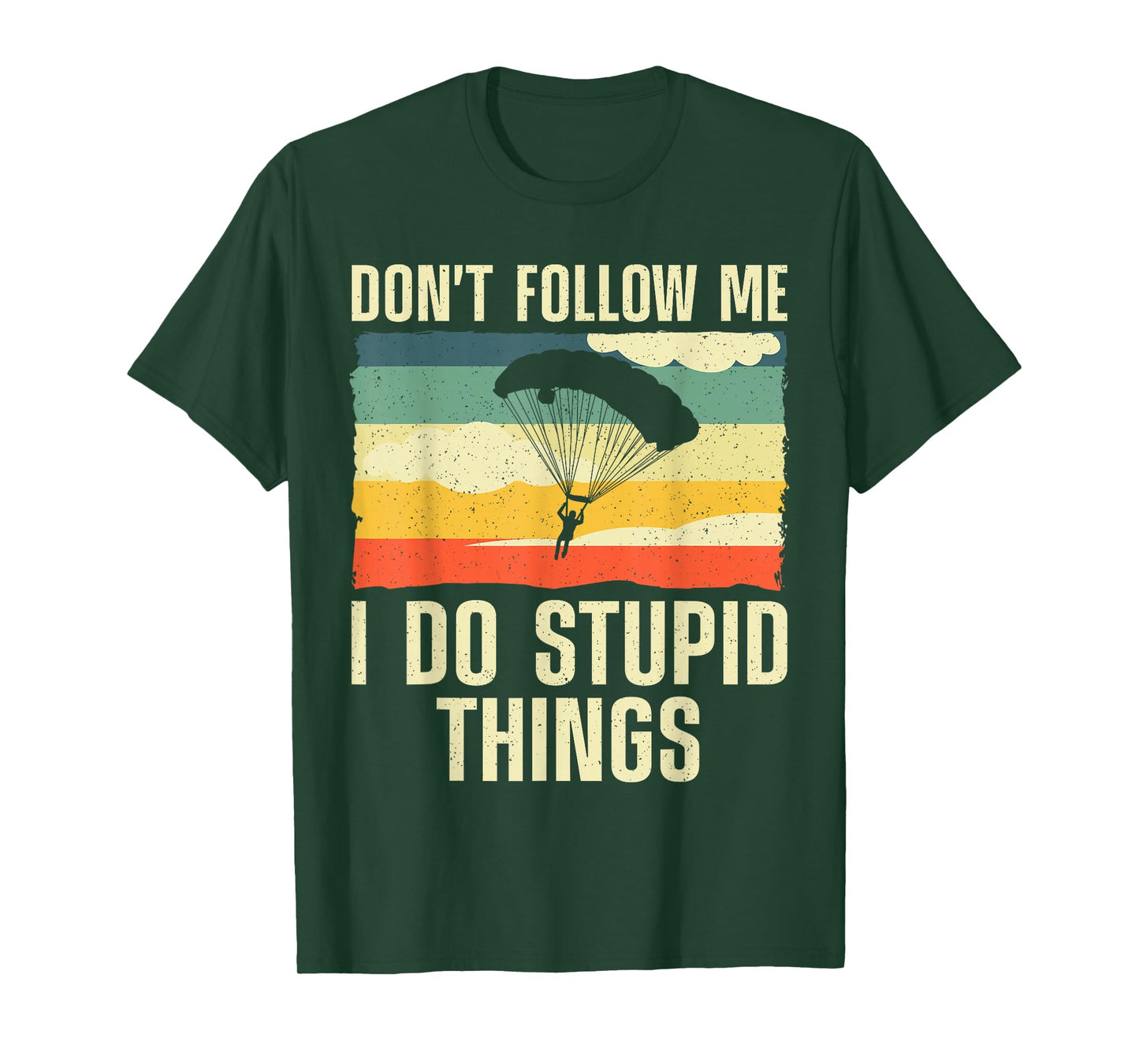 Cool Skydiving Art For Men Women Skydiver Skydive Sky Diving T-Shirt