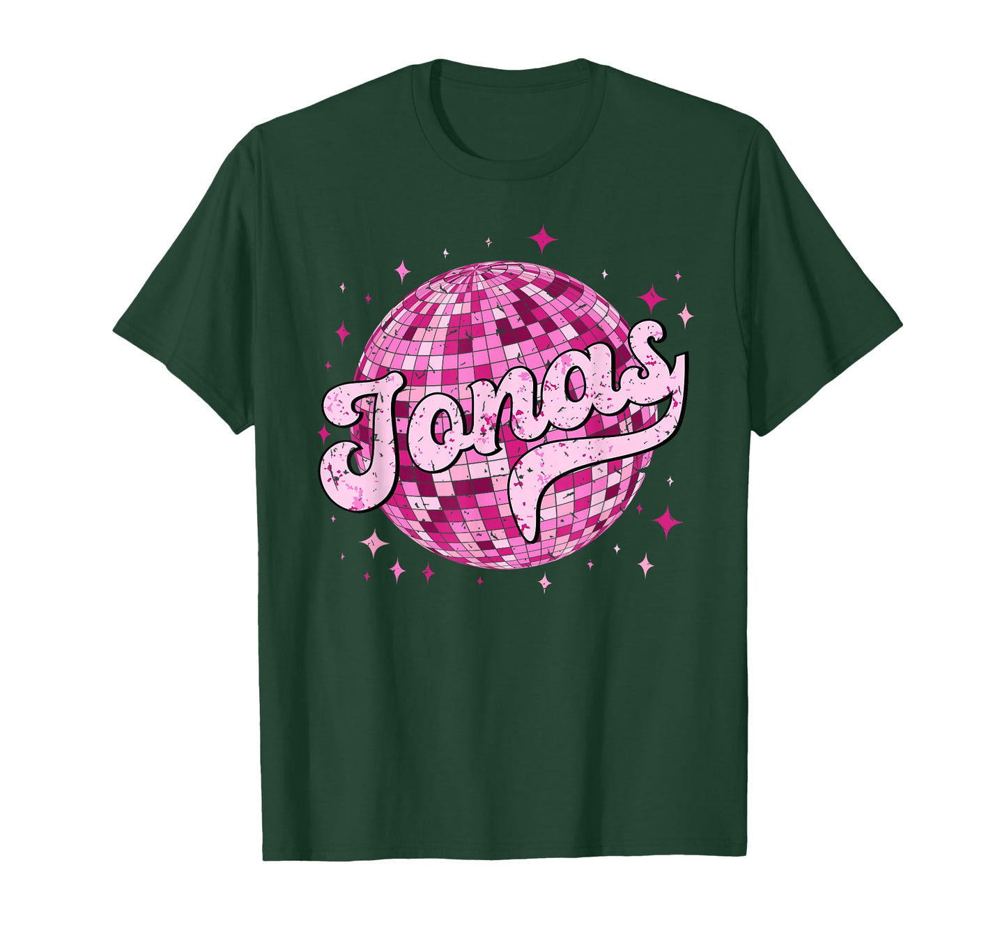 Retro Jonas First Name I Love Jonas 80's Vintage T-Shirt