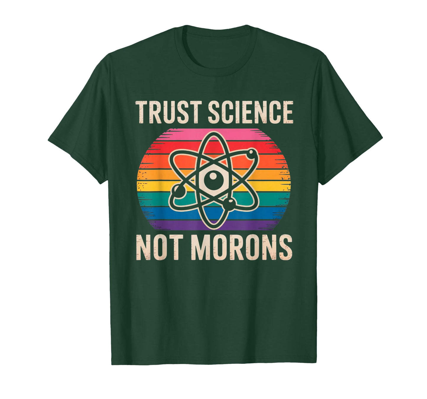 Vintage Trust Science Not Morons T-Shirt
