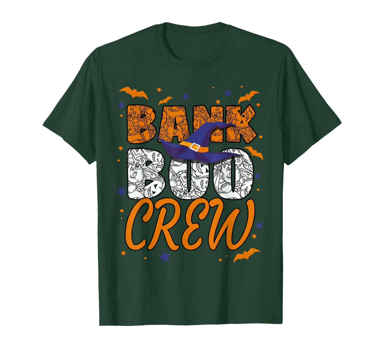 Bank Boo Crew Halloween Banker Bank Teller Matching T-Shirt