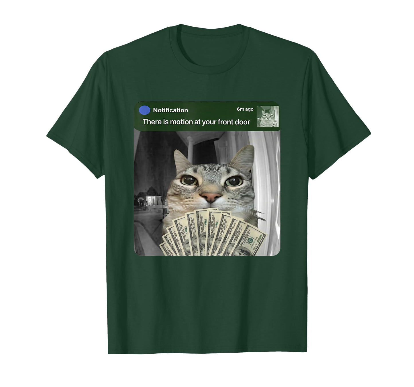 Ring Cat with Motion Meme T-Shirt