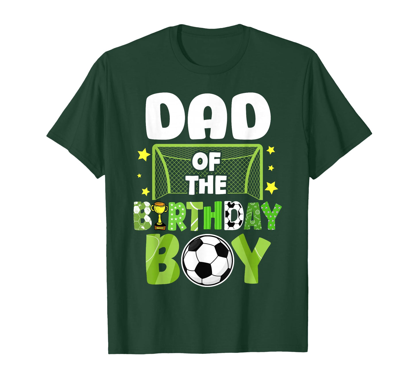 Soccer Dad Birthday Boy Party Soccer Family Matching T-Shirt