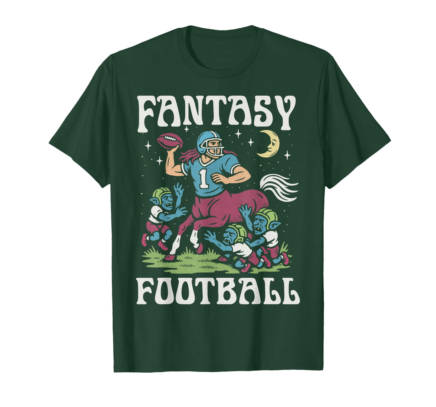 Fantasy Football Centaur v. Goblins Player Literal Dad Joke T-Shirt