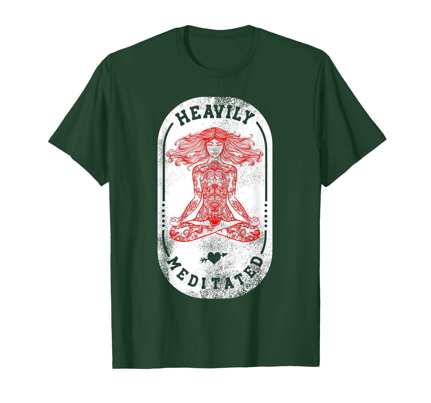 Heavily Meditated Spiritual Yoga T-Shirt