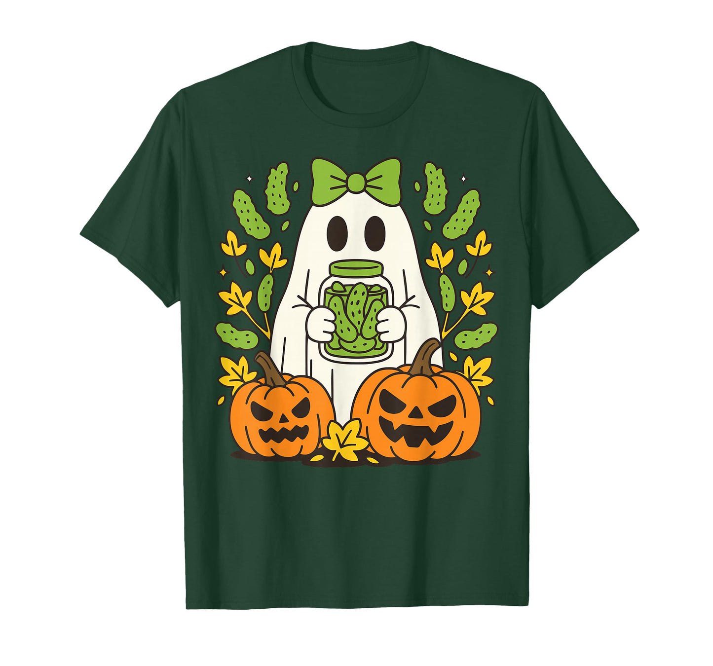 Pickles Ghost Halloween T-Shirt