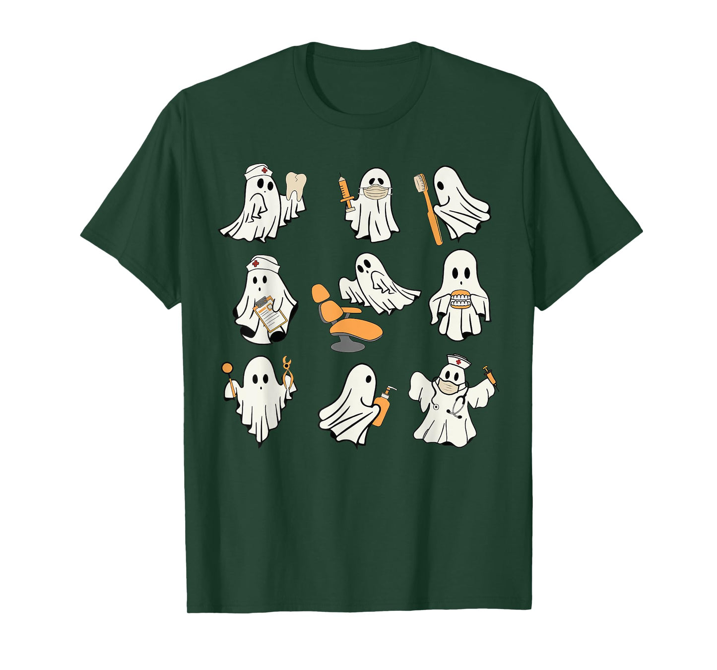 Halloween Dentist Dental Assistant Dental Hygiene T-Shirt