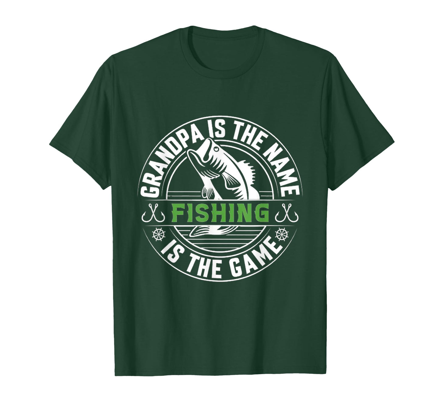 Grandpa is my name fishing is my game T-Shirt