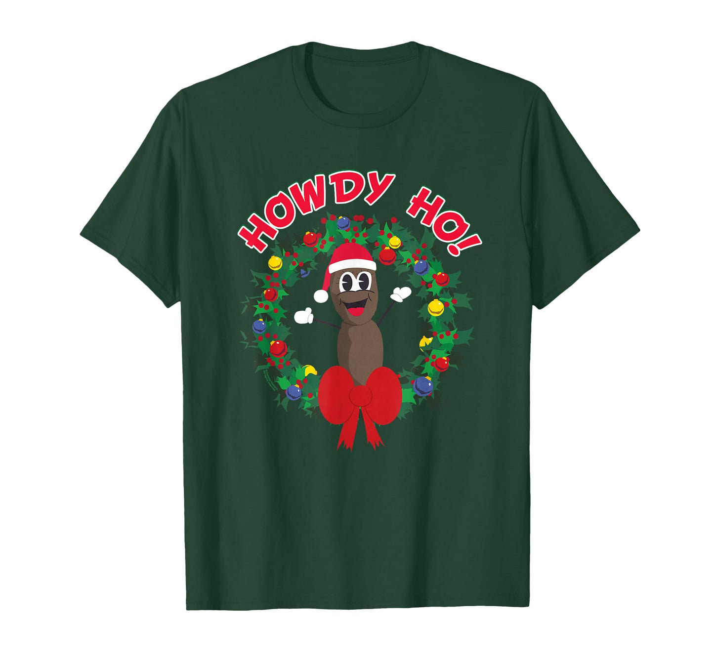 South Park Mr. Hankey Howdy Ho Christmas Wreath T-Shirt