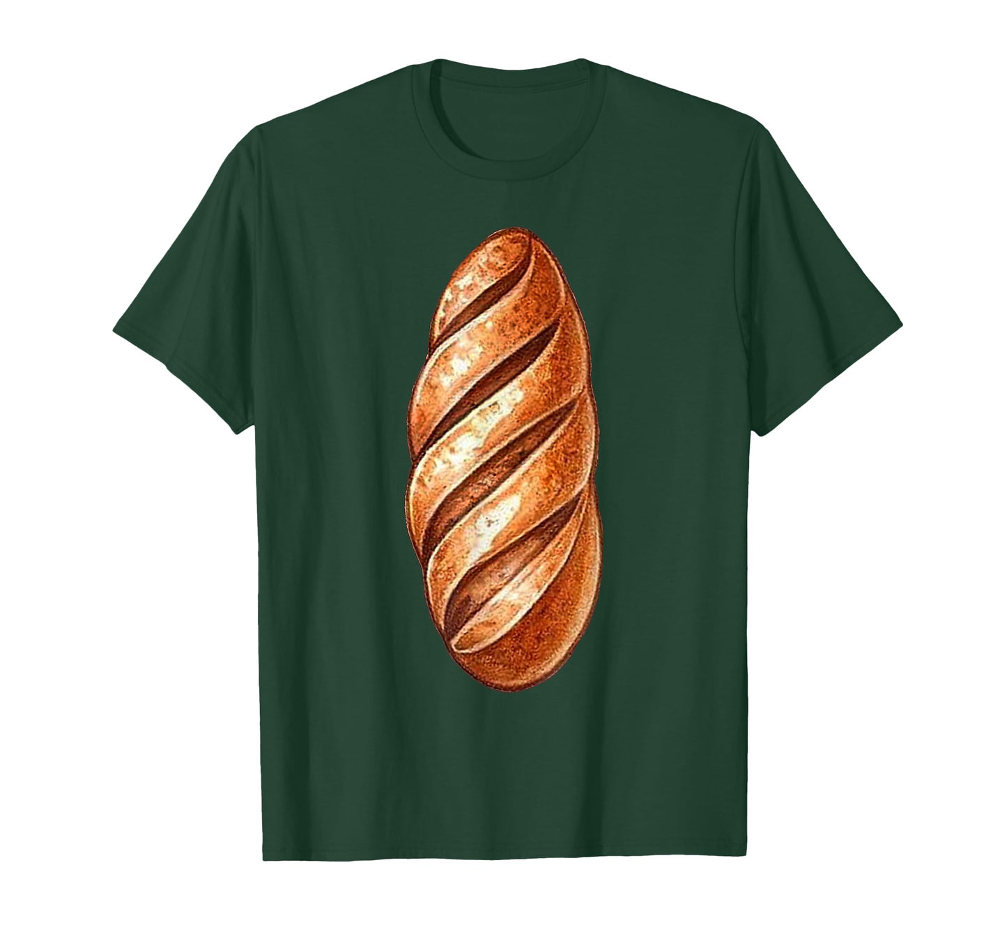 Baguette Costume Halloween Fancy Bread Cosplay Food Costume T-Shirt