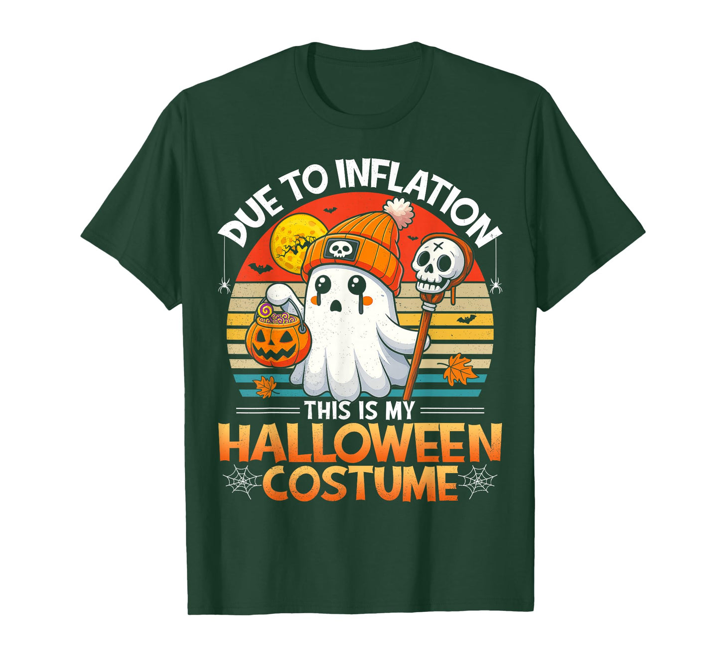 Due to Inflation This is My Funny Halloween Costume T-Shirt