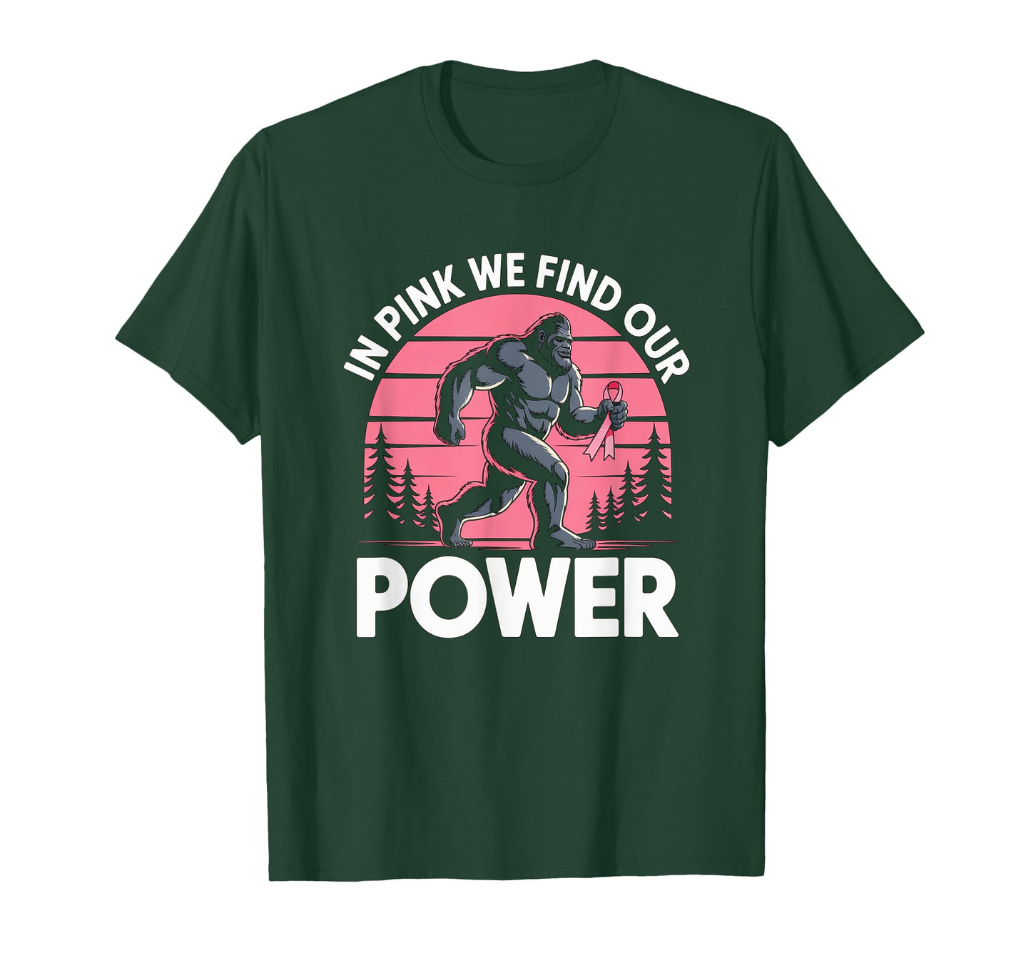 Fighting Breast Cancer Men Dad Mom. Breast Cancer Awareness T-Shirt