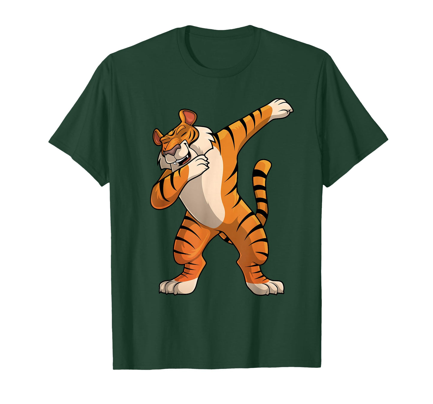 Cool Tiger Costume for Men Women Kids Pattern Tiger Lover T-Shirt