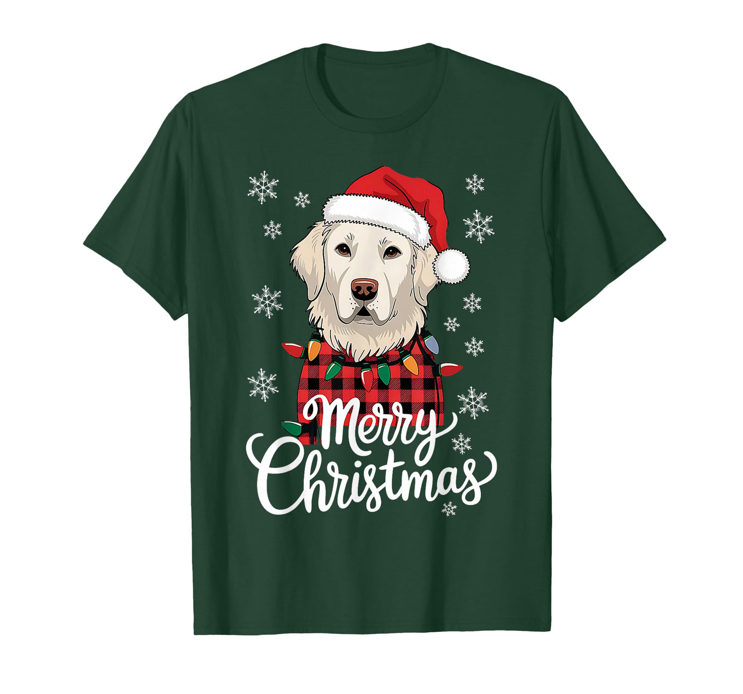 Christmas White English Cream Golden Retriever Mom Dog Puppy Men Women T-Shirt