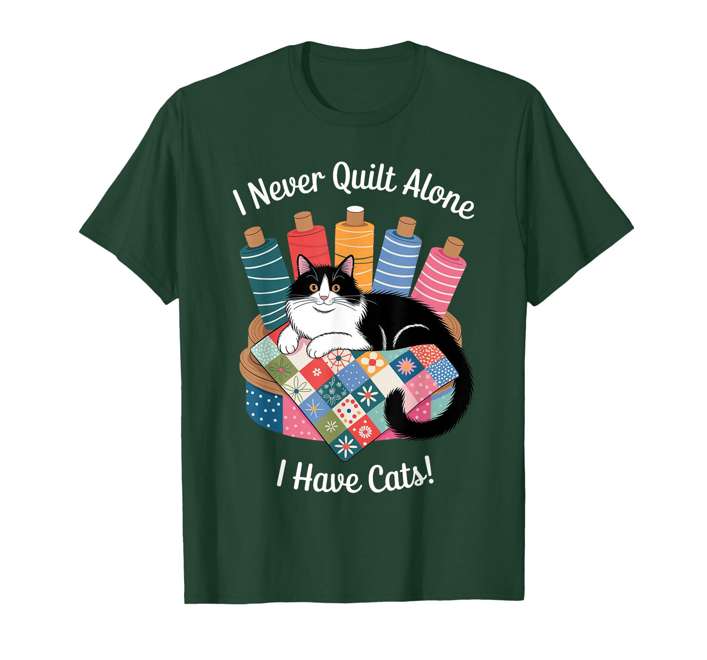 Funny Quilting Art for Men Women Sewer Quilt Sewing Quilter T-Shirt