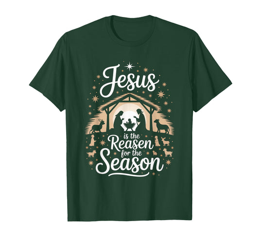 Jesus is The Reason for The Season Christmas T-Shirt