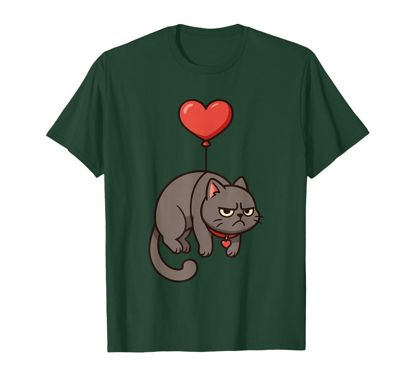 Cat Lover Valentine's Day Cat Men Women Kids Kitten T-Shirt