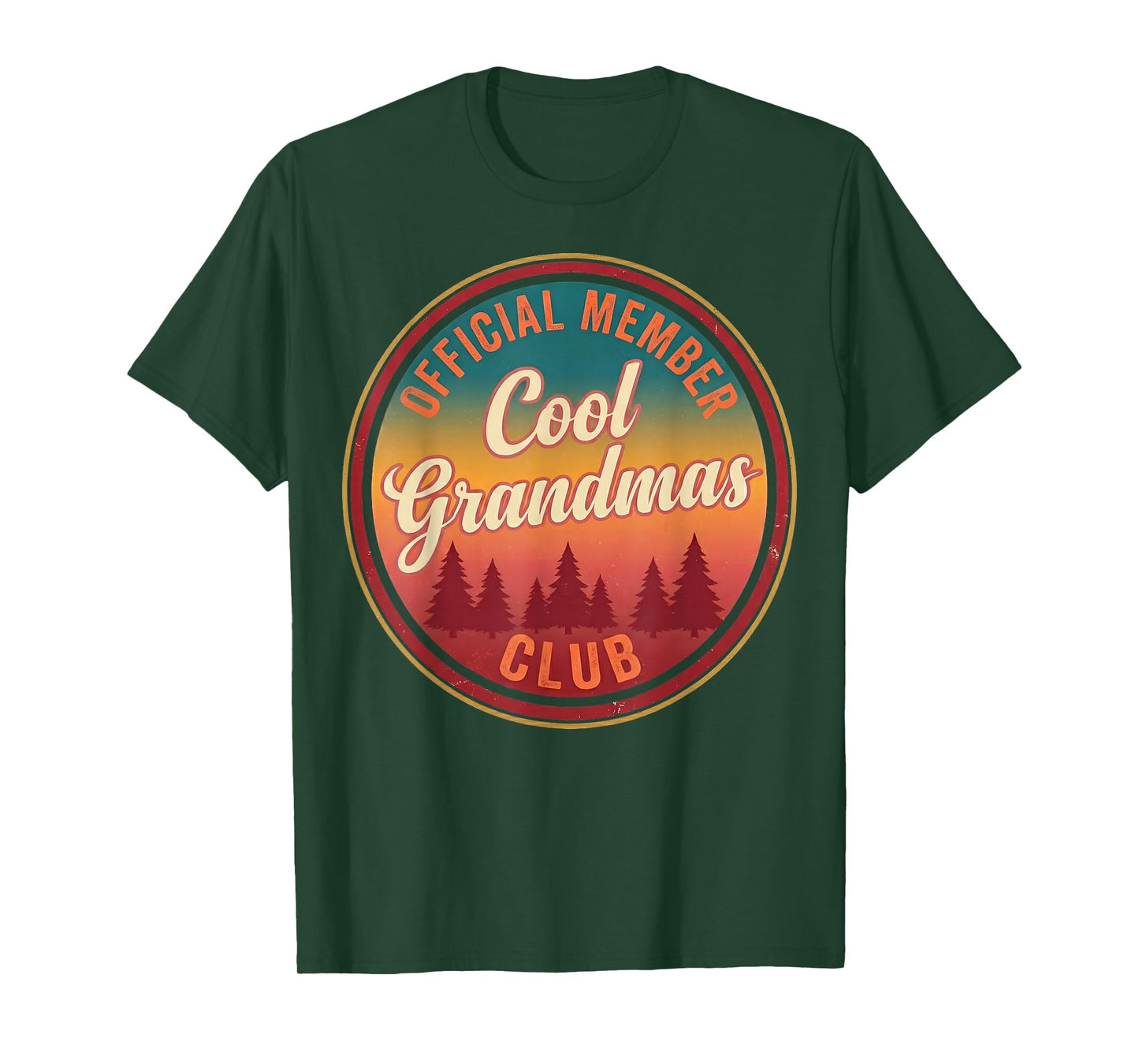 Cool Grandmas Club Official Member Funny for Grandmother T-Shirt