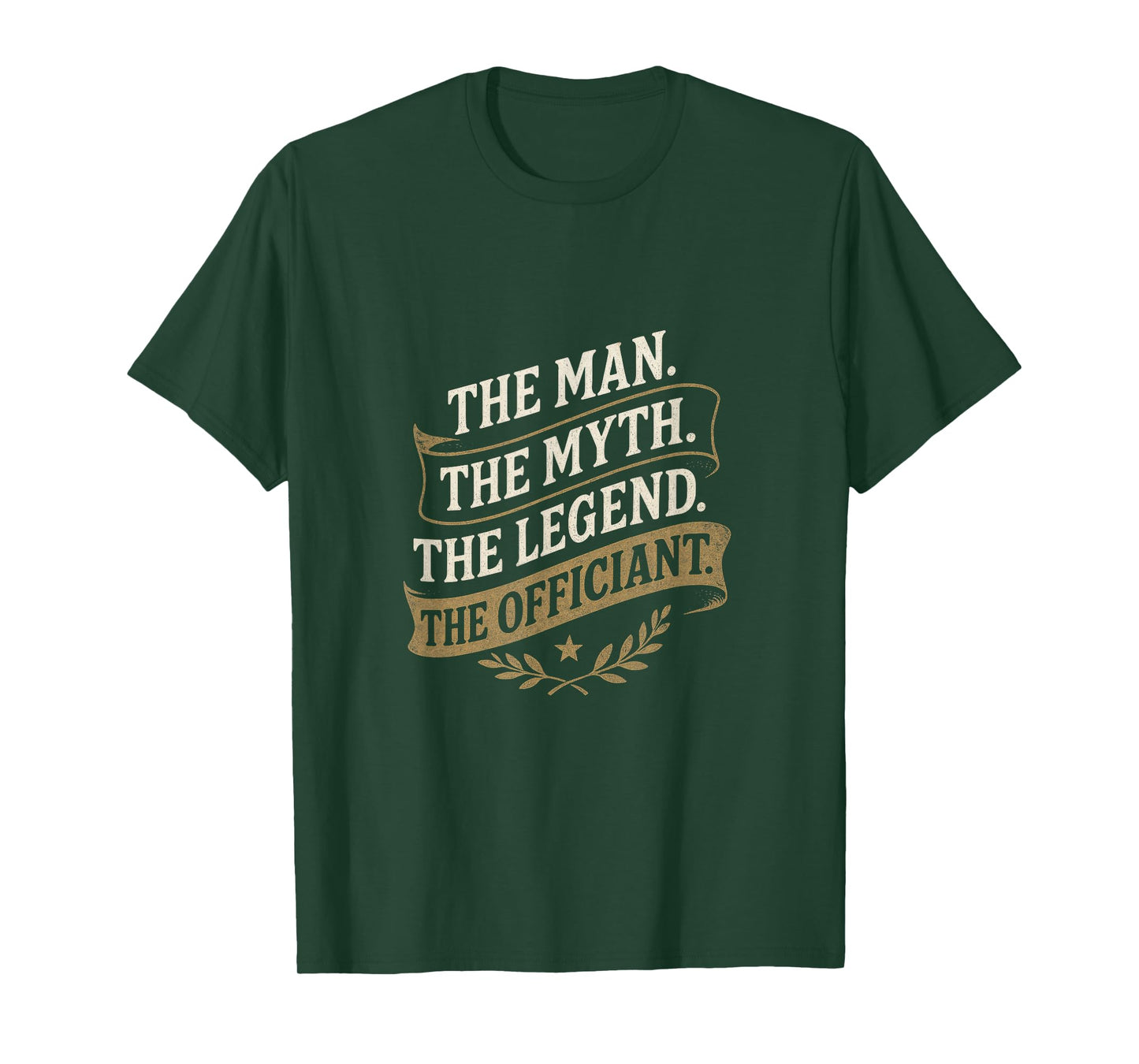 The Man. The Myth. The Legend. - Funny Ordained Minister T-Shirt