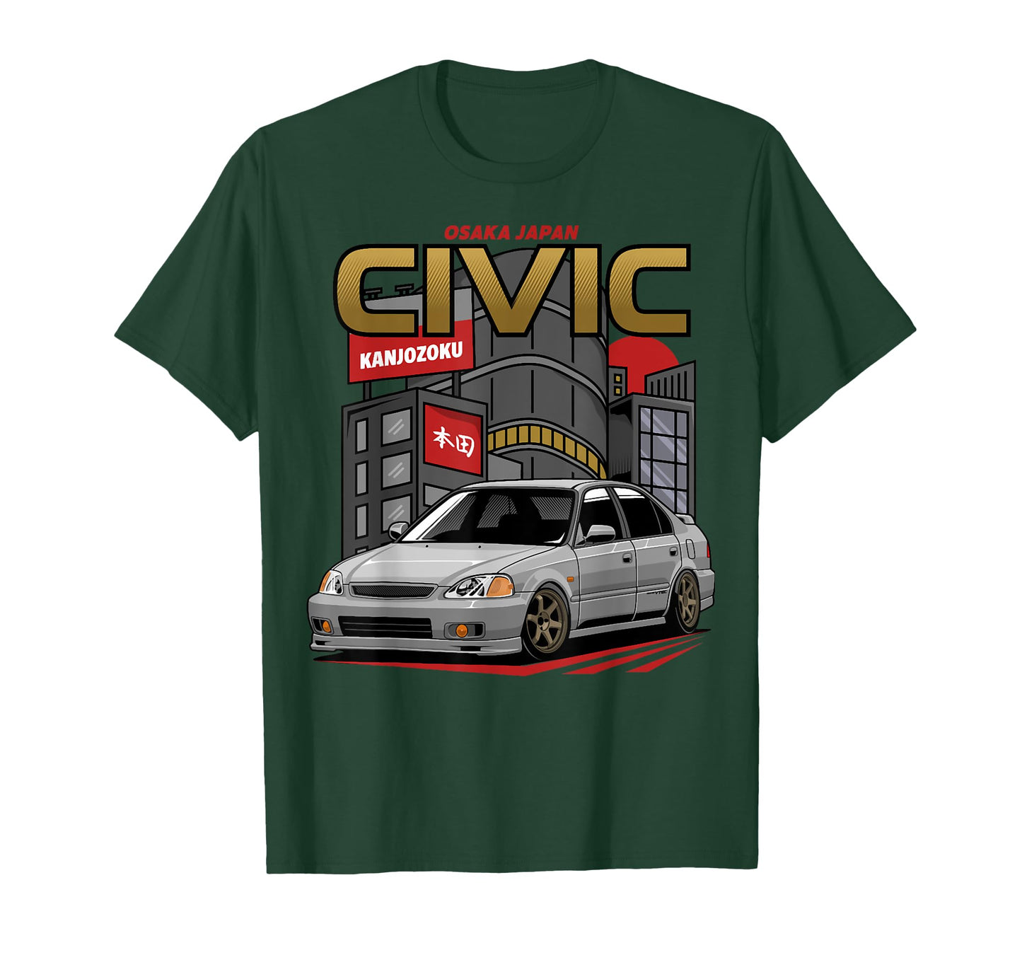 Civic EK Type R Japanese Car T-Shirt