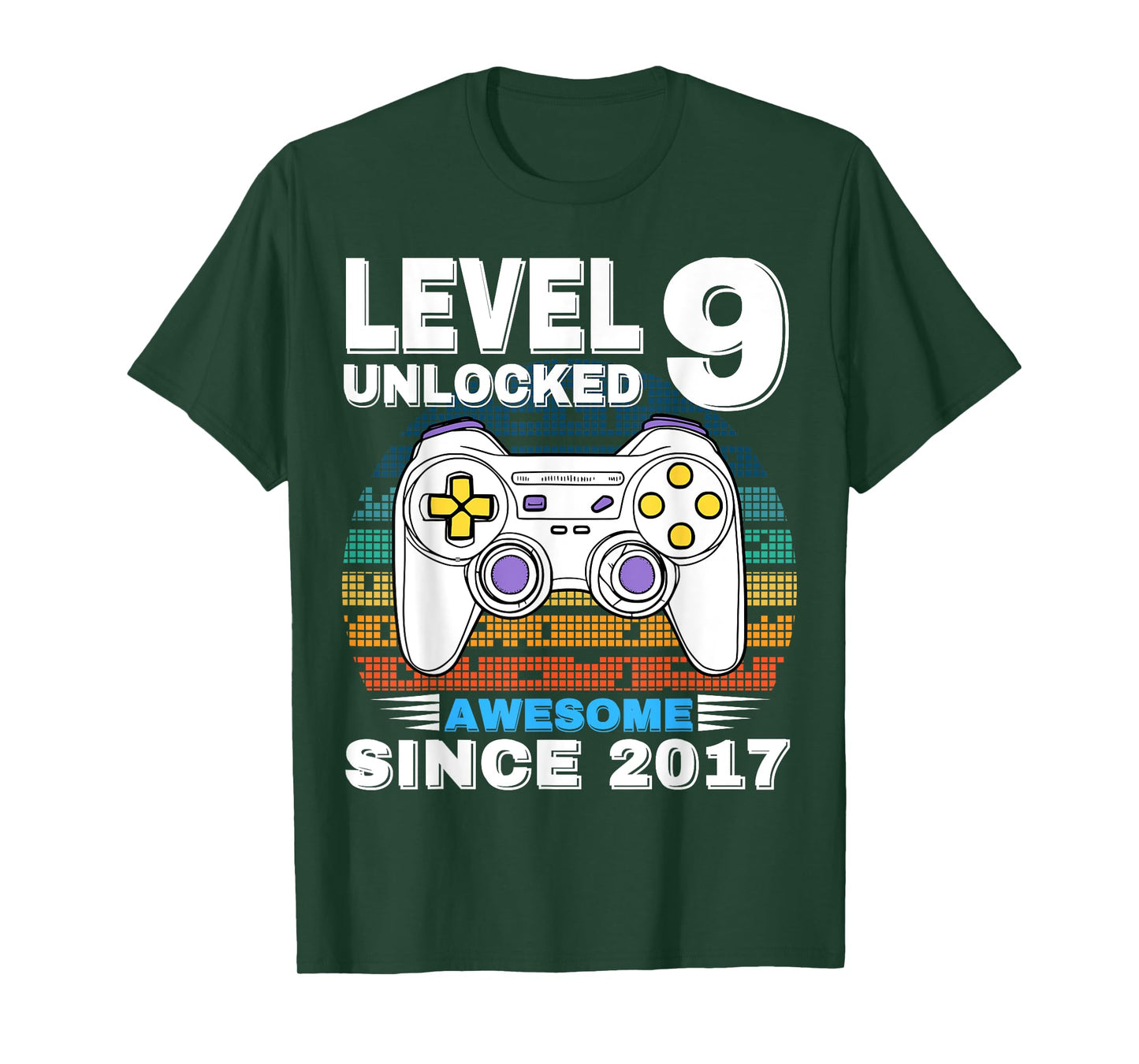 9 Year Old Bday Decorations Son Boy 9yr 2017 9th Birthday T-Shirt
