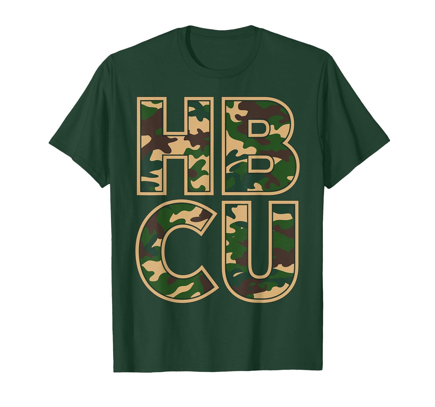 HBCU College Camouflage T-Shirt