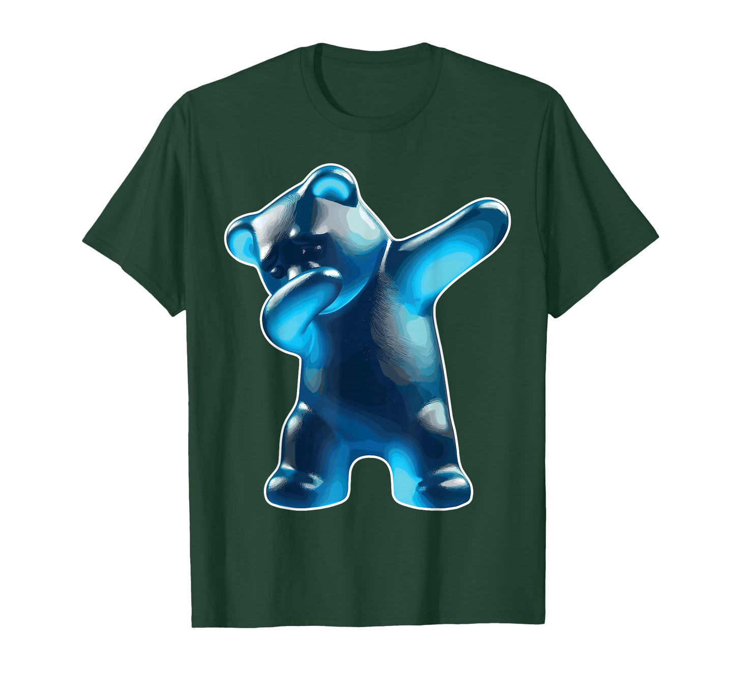 Gummy Bear, Blue Gummy Bear, Dabbing Gummy Bear T-Shirt