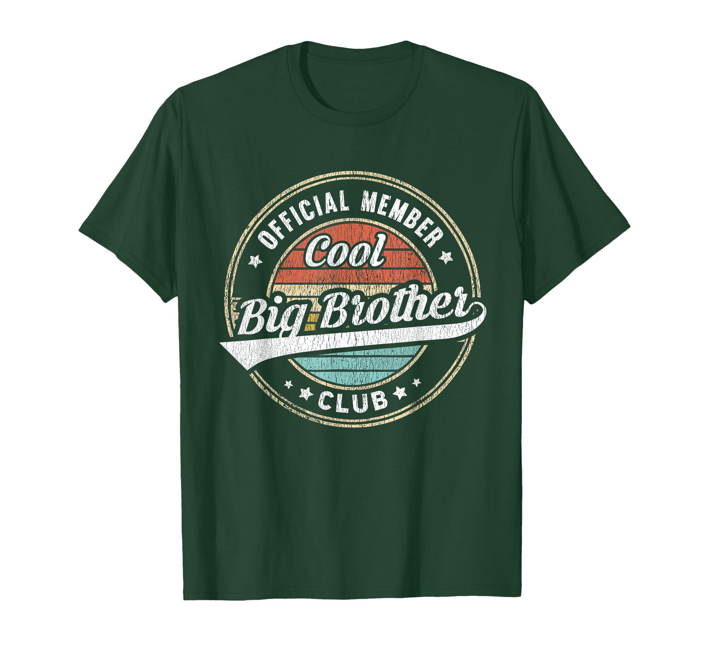 Official Member Cool Big Brother Club Funny Big Bro T-Shirt