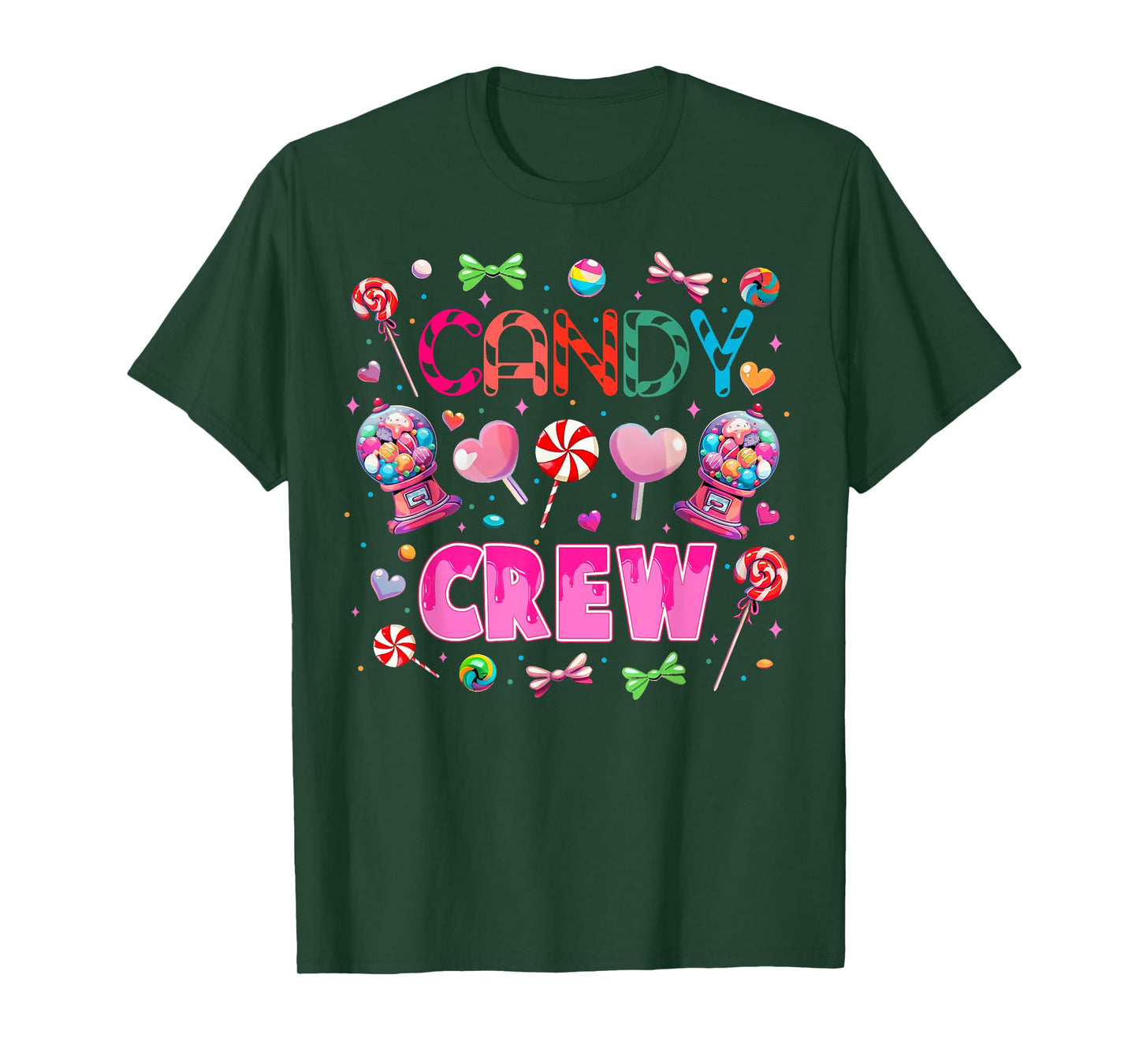 Candy Land Candy Crew Decorations Sweetie Candy Squad T-Shirt