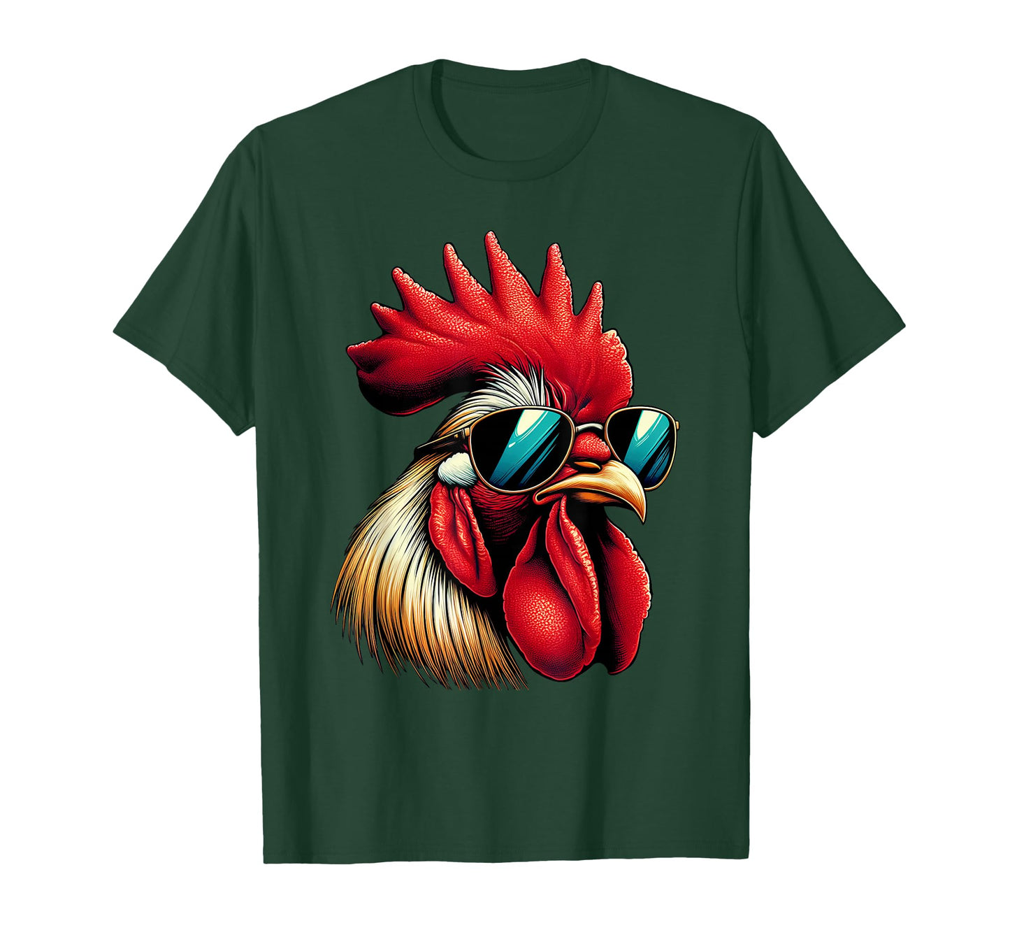 Cool Rooster Design For Men Women Kids Chicken Rooster Lover T-Shirt