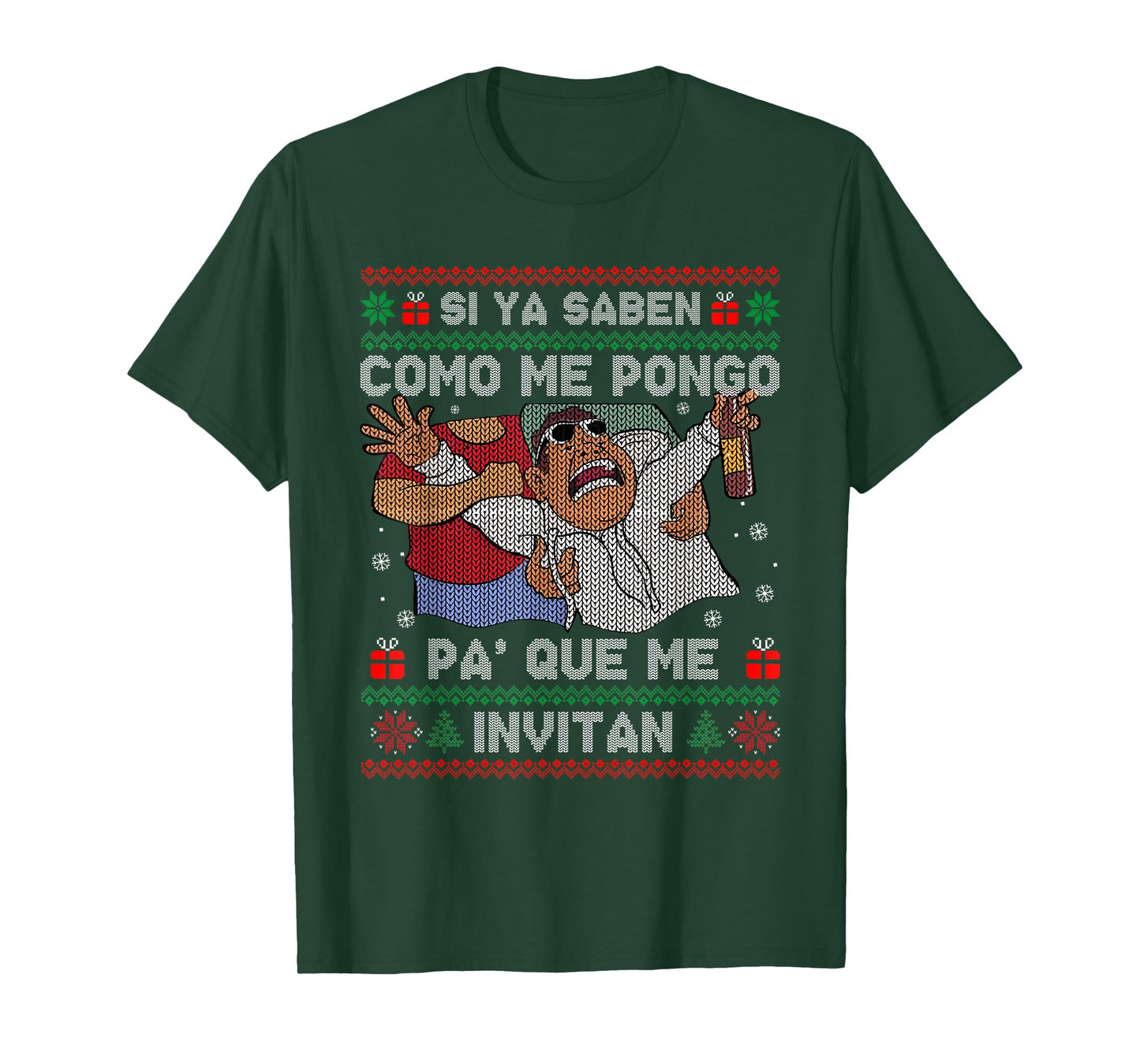 Si Ya Saben Como Me Pongo Pa Que Me Invitan T-Shirt