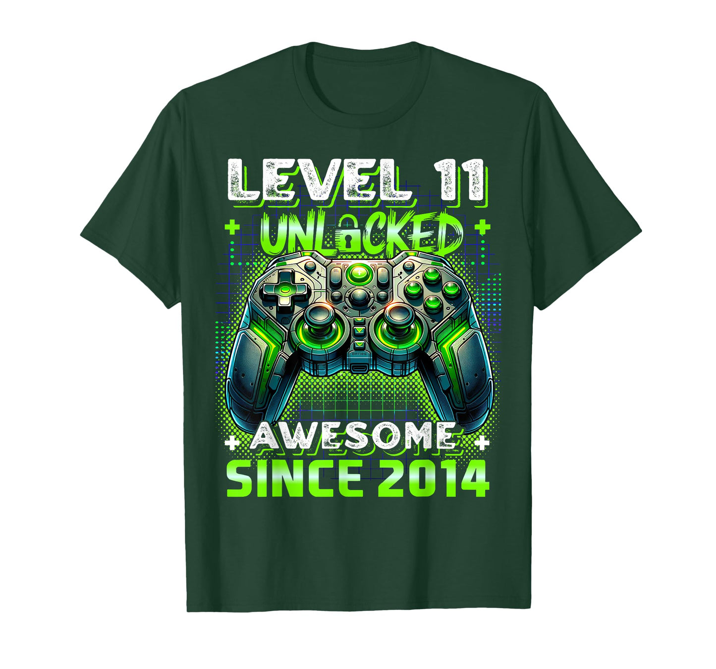 11th Birthday Boy Level 11 Gamer 11 Year Video Game Party T-Shirt