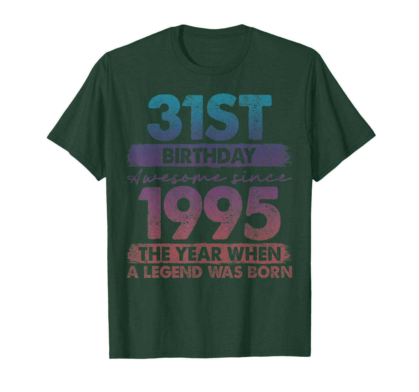 31 Year Old Gifts Vintage 1995 Limited Edition 31st Birthday T-Shirt