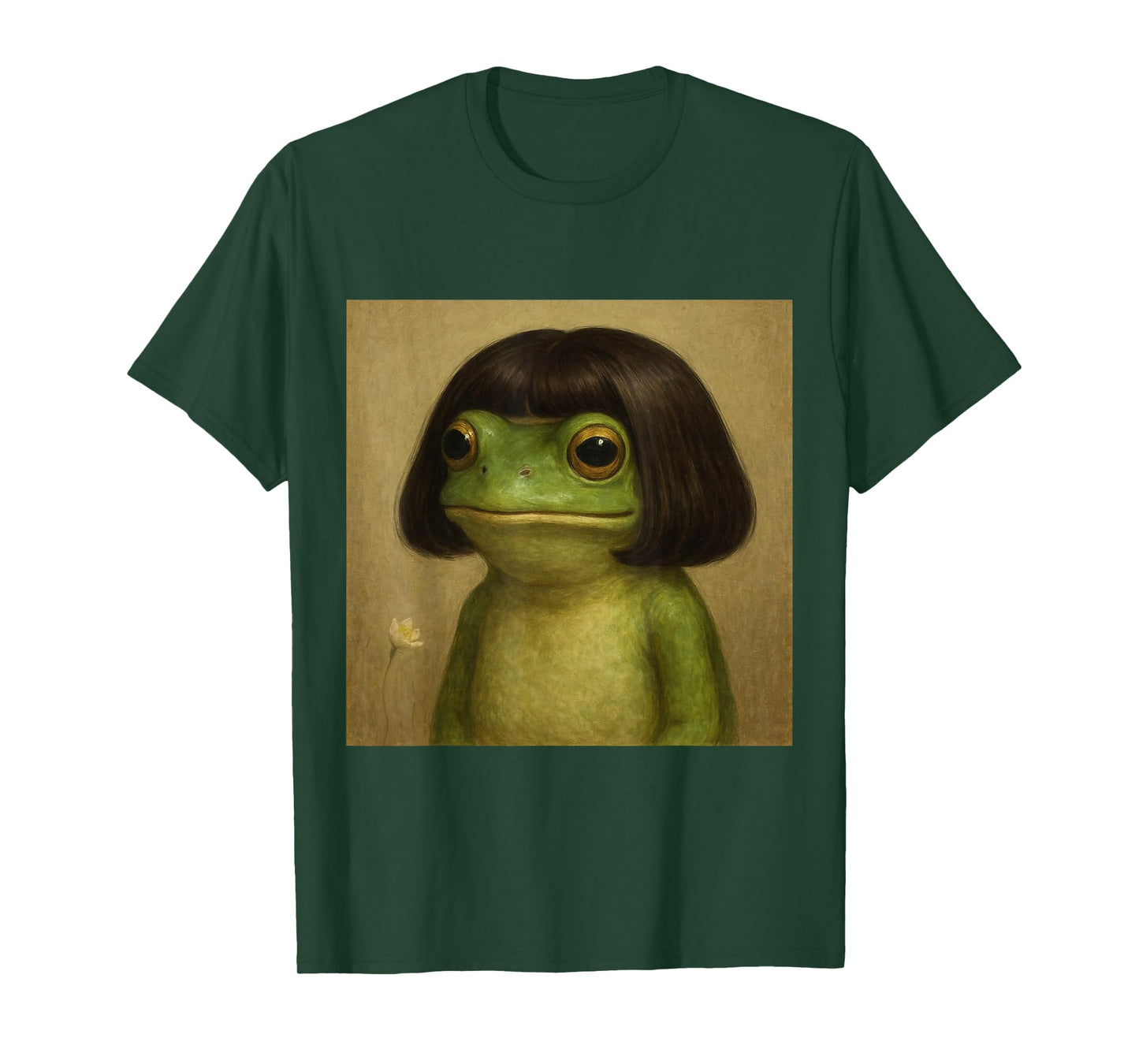 Funny Frog Bob Haircut Meme for Men Women Kids T-Shirt